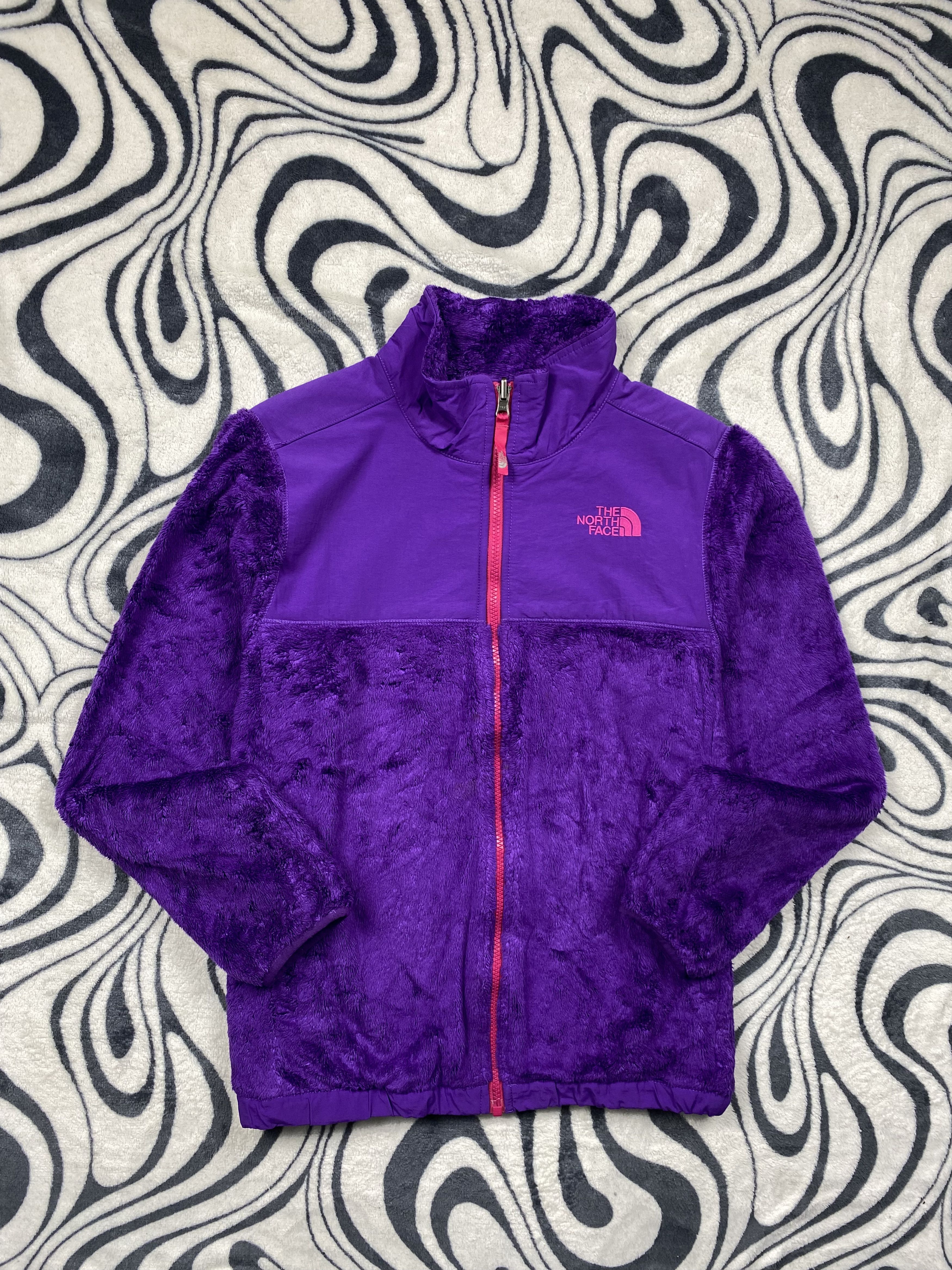 The North Face The North Face Vintage Fleece + Nylon Jacket Zip Denali Size S / US 4 / IT 40 - 1 Thumbnail