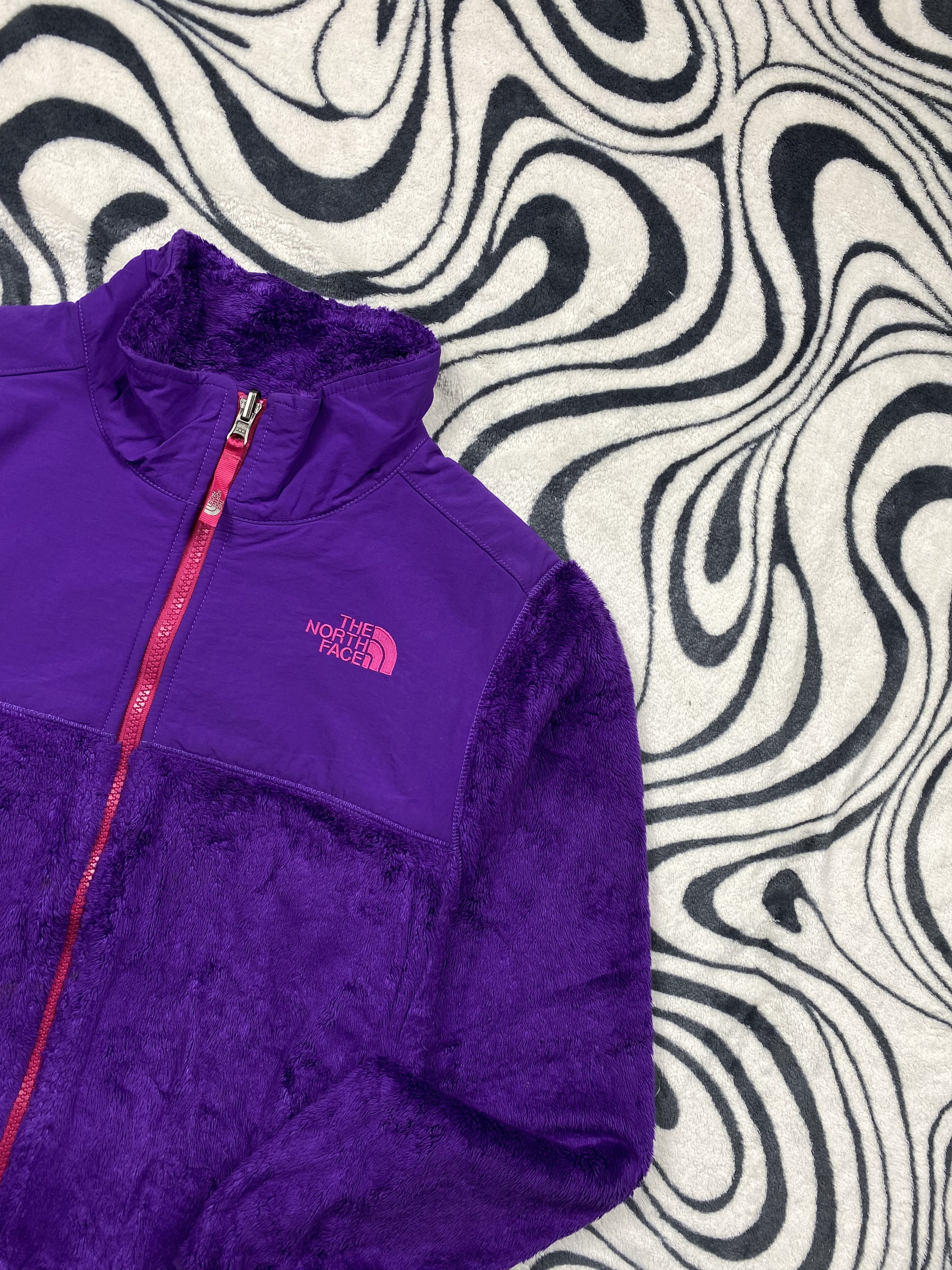 The North Face The North Face Vintage Fleece + Nylon Jacket Zip Denali Size S / US 4 / IT 40 - 2 Thumbnail