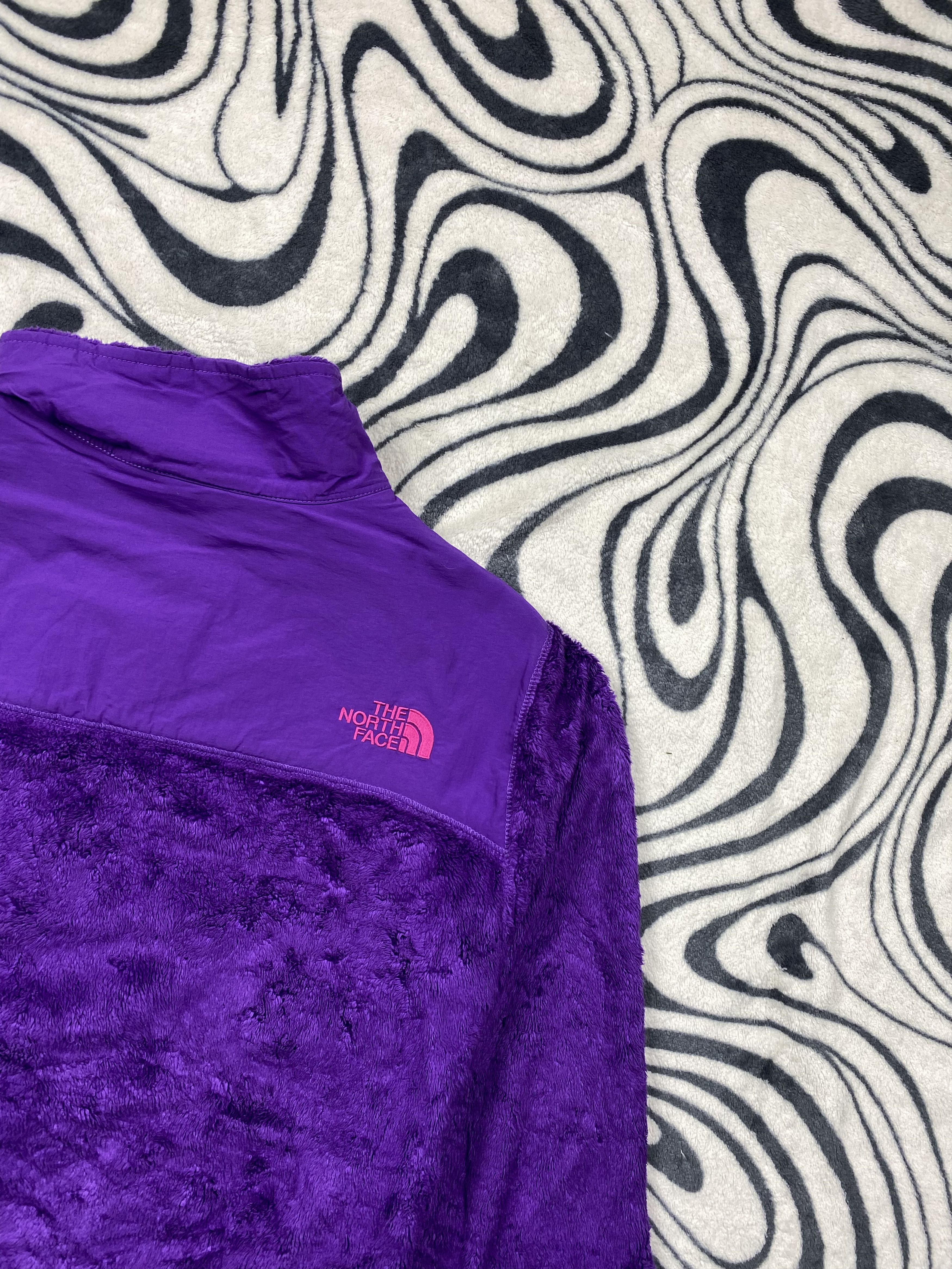 The North Face The North Face Vintage Fleece + Nylon Jacket Zip Denali Size S / US 4 / IT 40 - 11 Thumbnail