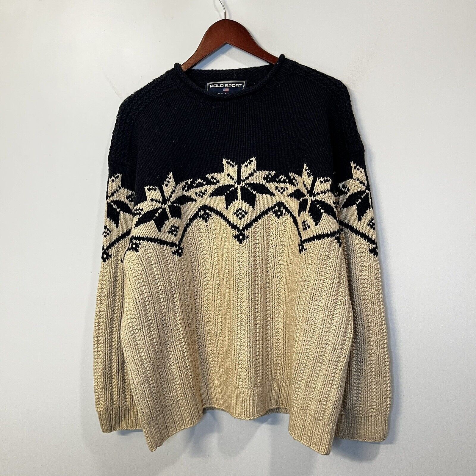 Vintage Polo Knit Sweater