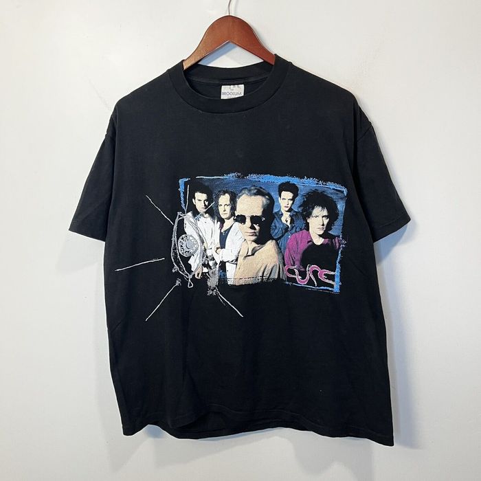 Vintage VTG 90s 1992 The Cure Wish Tour T Shirt Brockum | Grailed