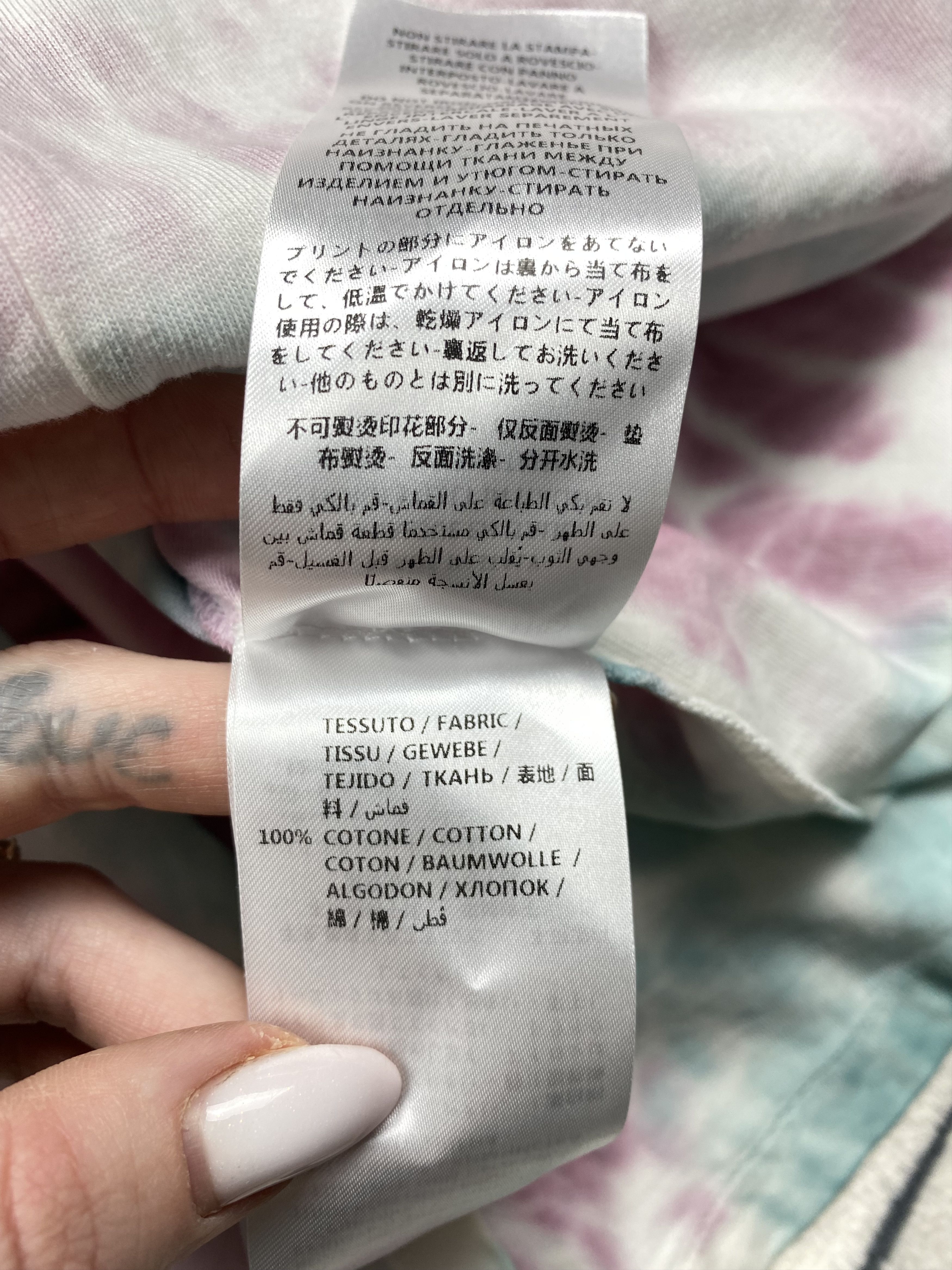 Stella McCartney Stella Mccartney Tie Dye T-Shirt Tee Size US M / EU 48-50 / 2 - 6 Thumbnail