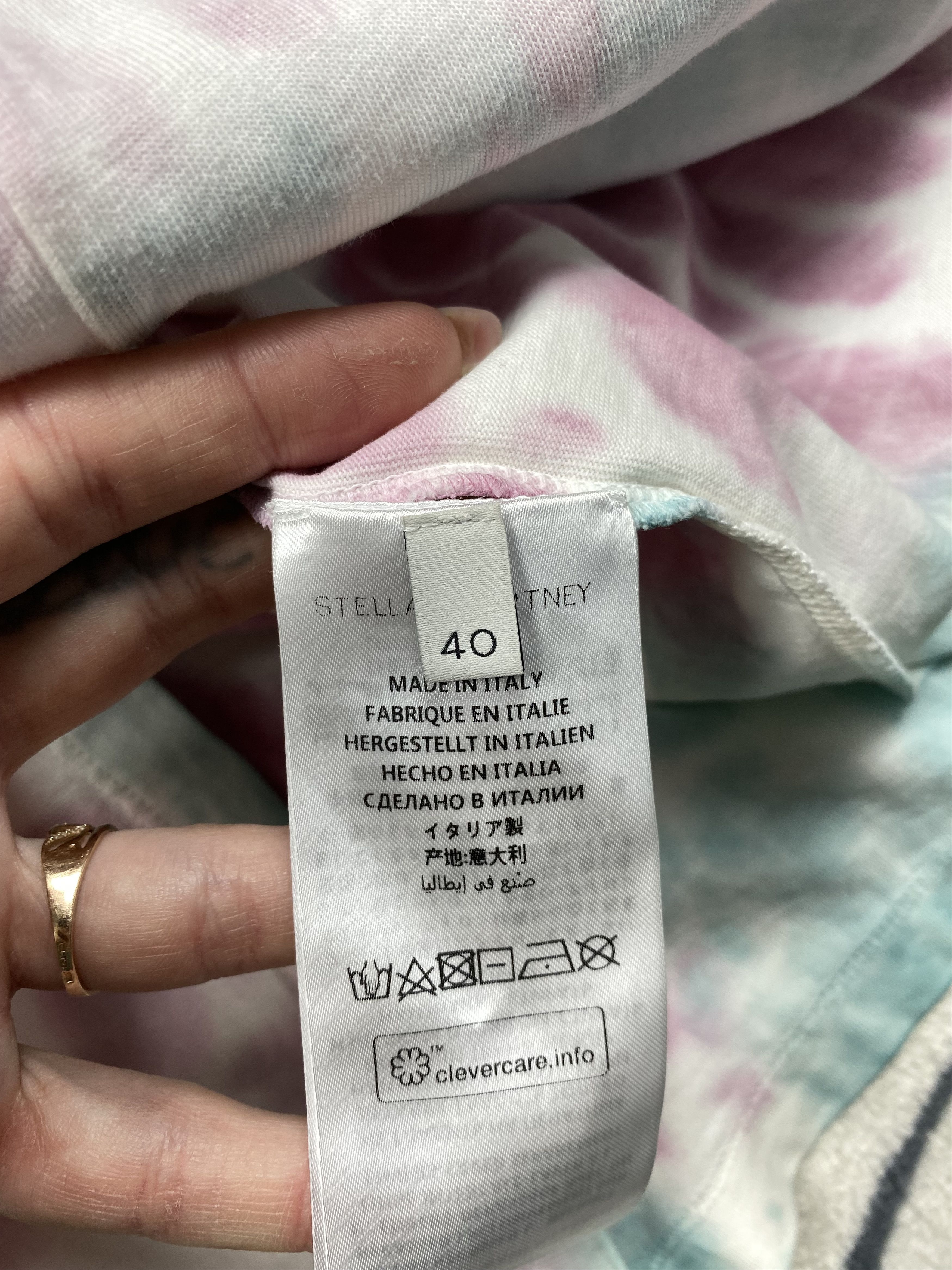 Stella McCartney Stella Mccartney Tie Dye T-Shirt Tee Size US M / EU 48-50 / 2 - 5 Thumbnail