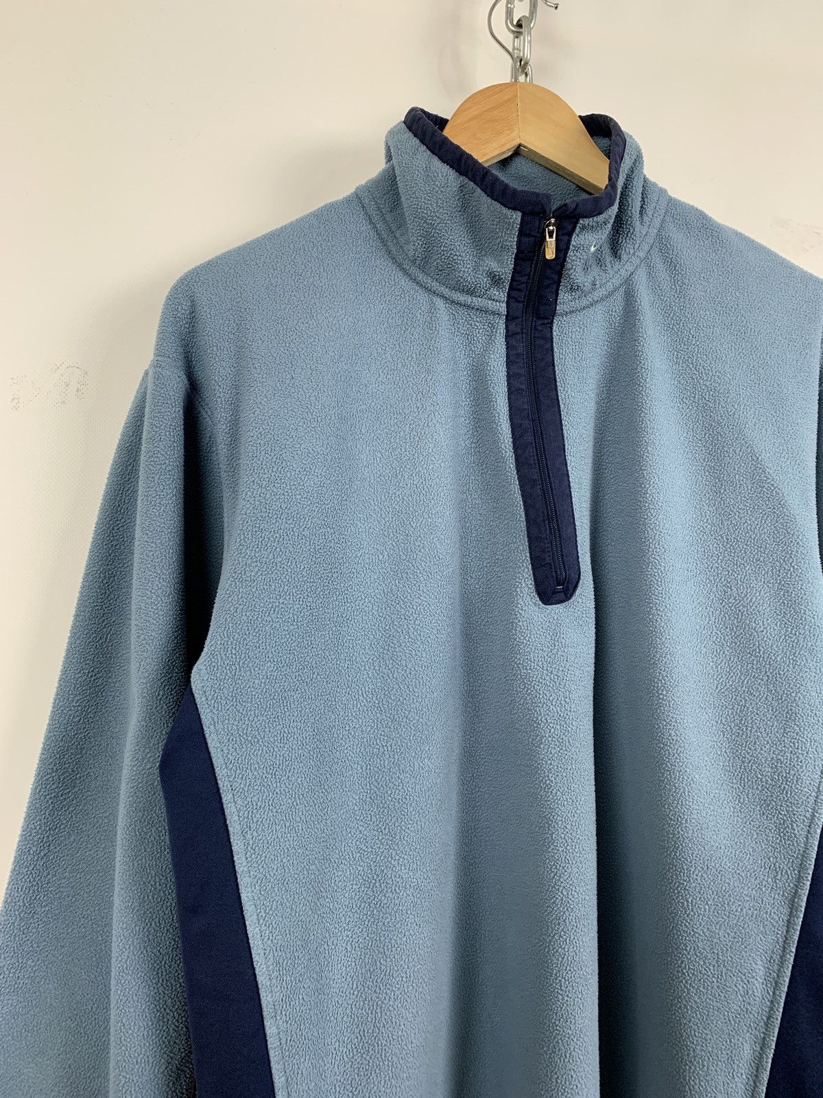 Nike 00s Vintage Nike Zip Half Neck Fleece Therma Fit Size US L / EU 52-54 / 3 - 5 Thumbnail
