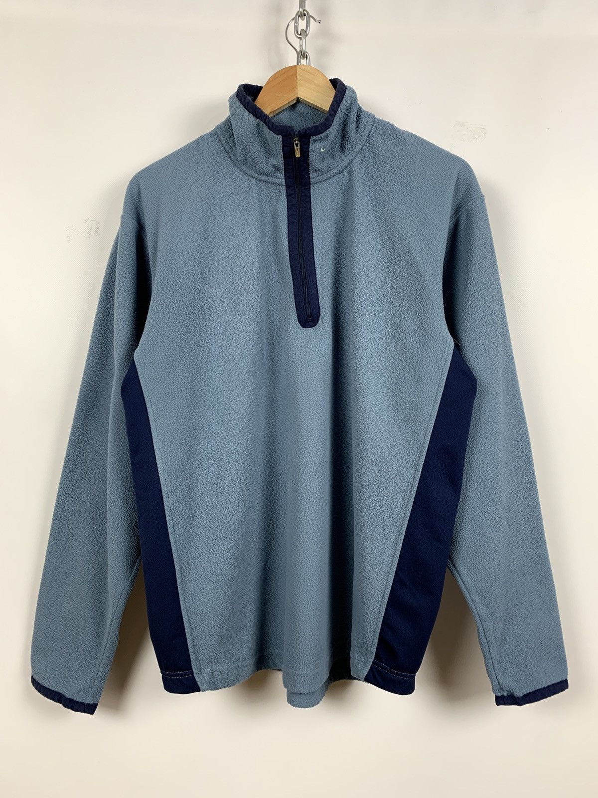 Nike 00s Vintage Nike Zip Half Neck Fleece Therma Fit Size US L / EU 52-54 / 3 - 4 Thumbnail