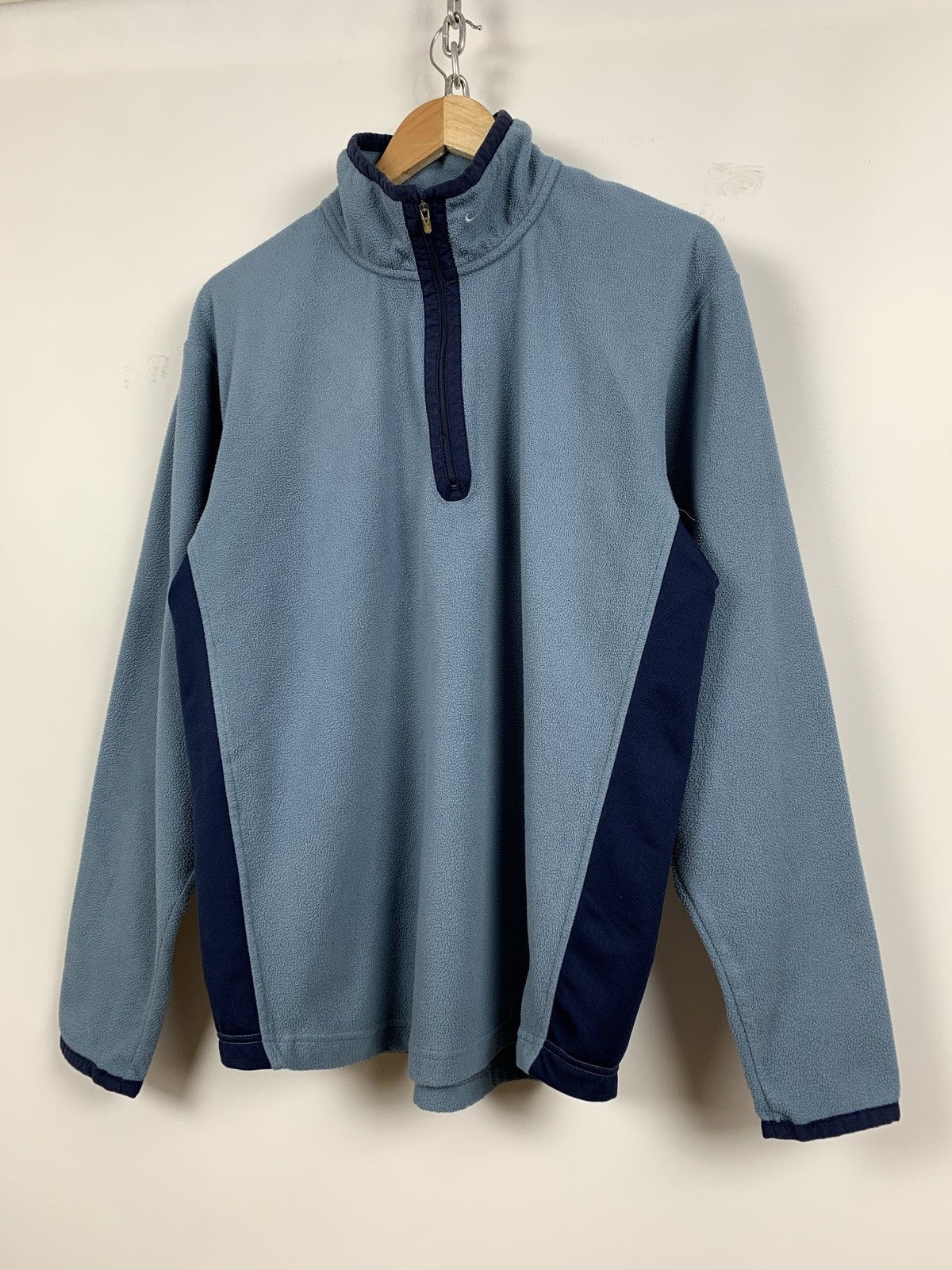 Nike 00s Vintage Nike Zip Half Neck Fleece Therma Fit Size US L / EU 52-54 / 3 - 6 Thumbnail