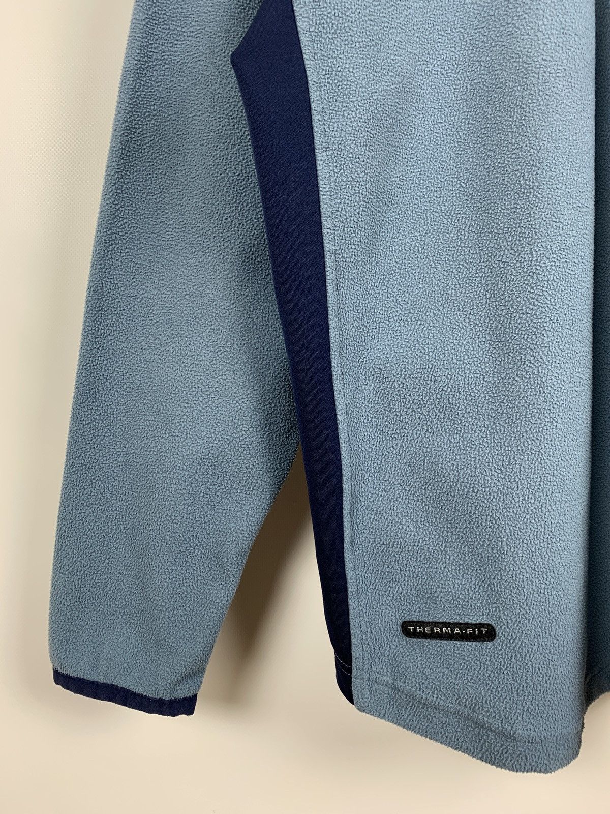 Nike 00s Vintage Nike Zip Half Neck Fleece Therma Fit Size US L / EU 52-54 / 3 - 15 Thumbnail