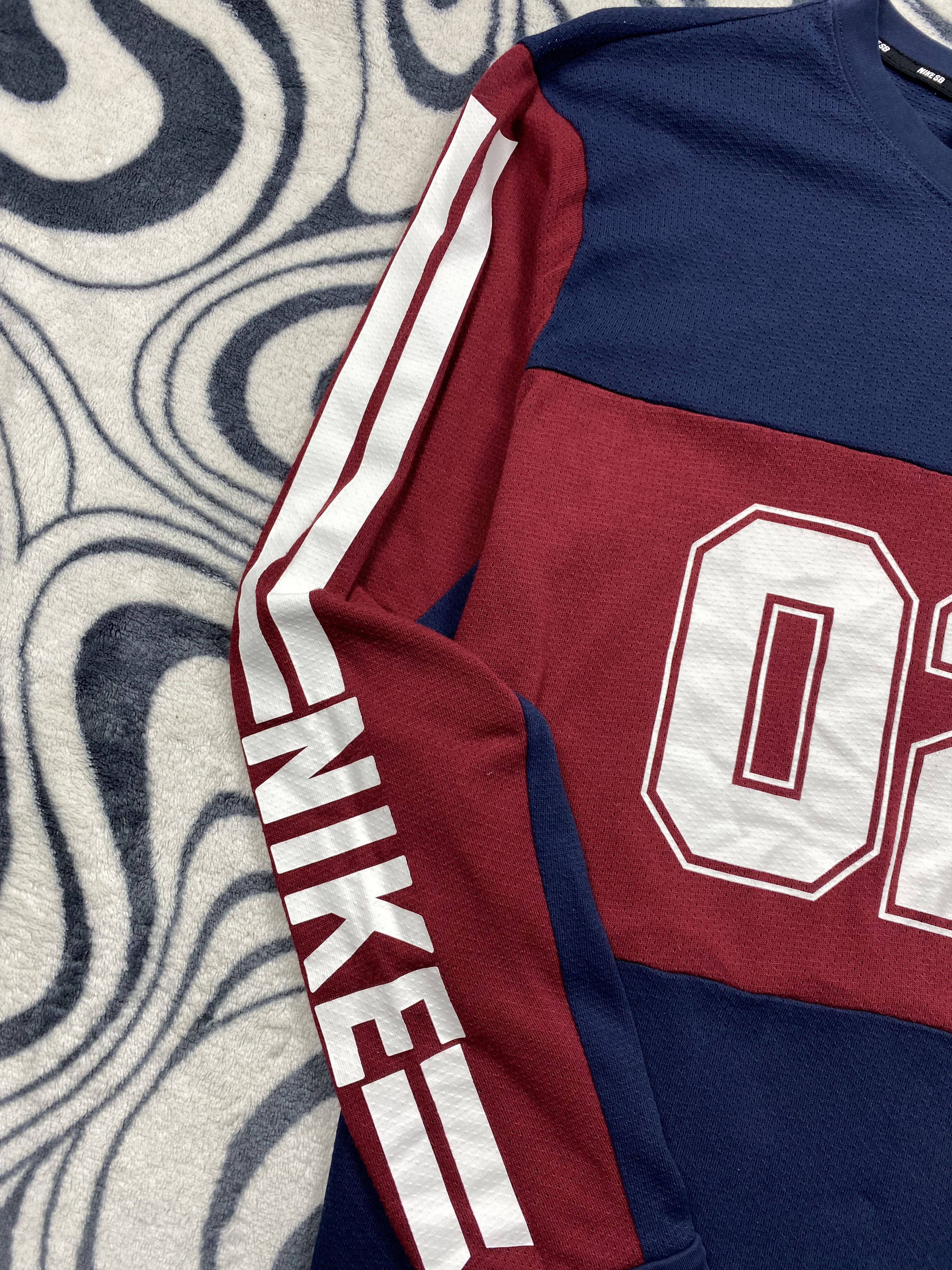 Nike Nike SB Oversized Mens Long Sleeve T-Shirt Tee Y2K Drill Size US XS / EU 42 / 0 - 5 Thumbnail
