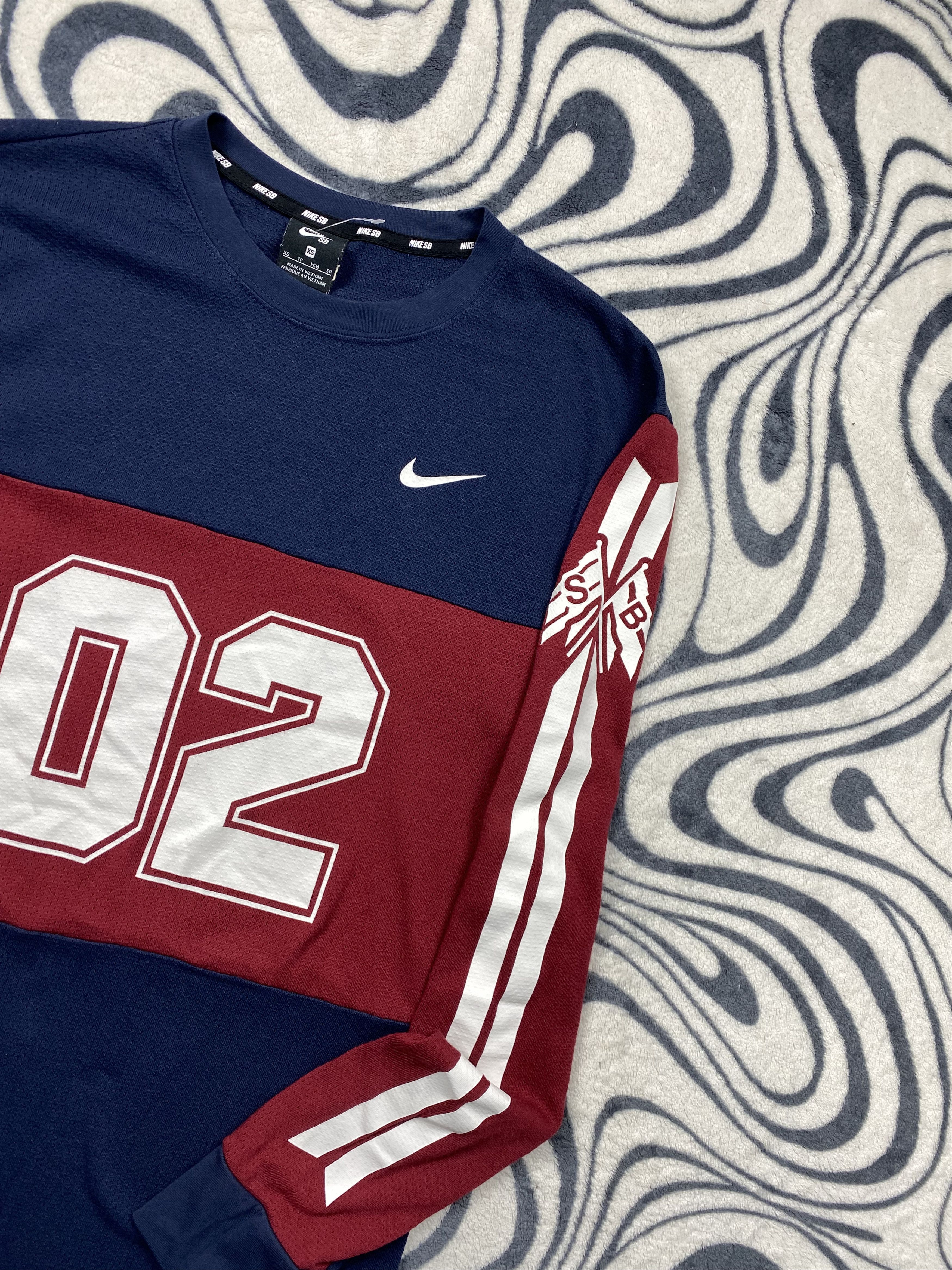 Nike Nike SB Oversized Mens Long Sleeve T-Shirt Tee Y2K Drill Size US XS / EU 42 / 0 - 2 Thumbnail