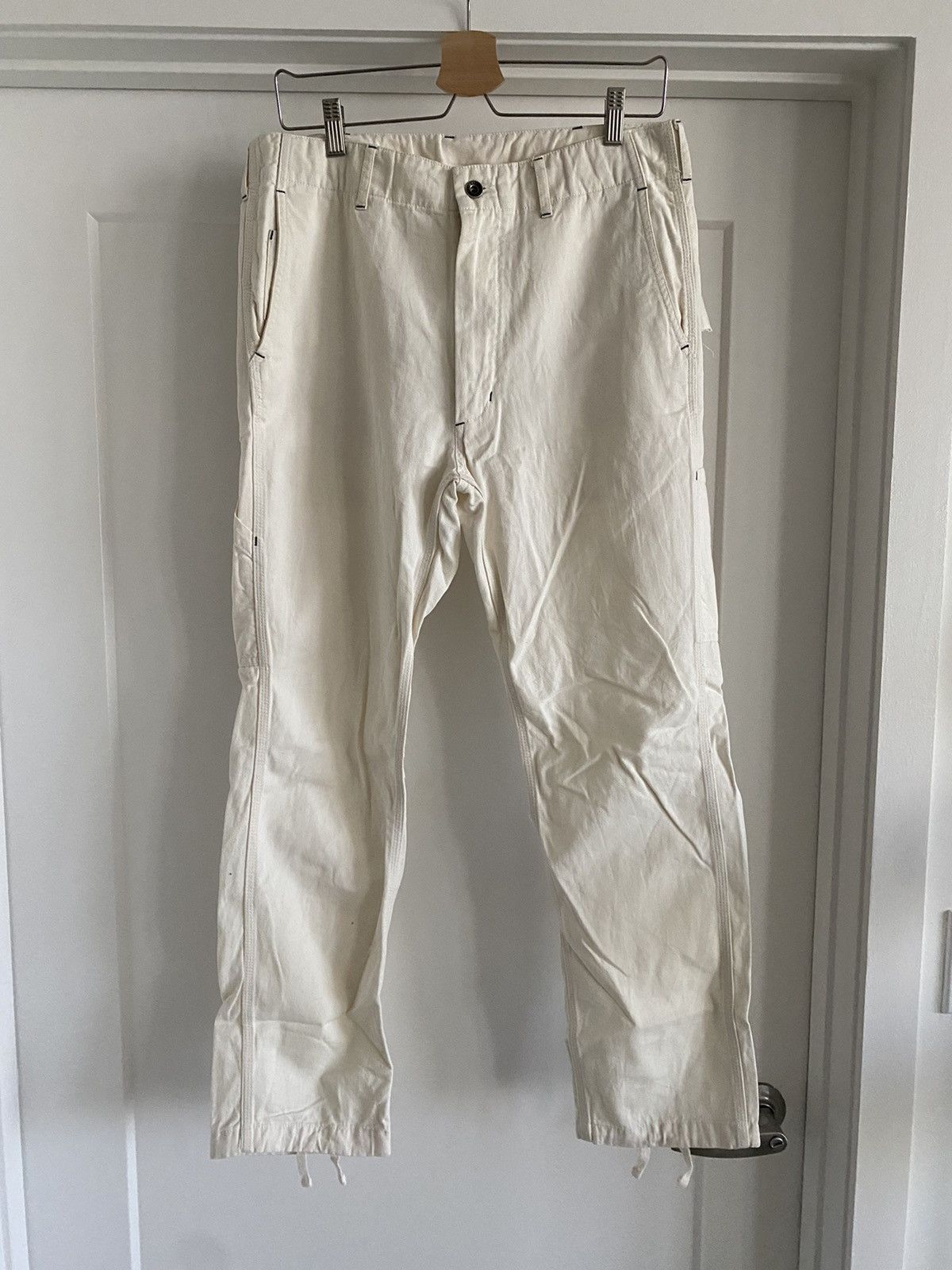 Engineered Garments Striped Carpenters Pants