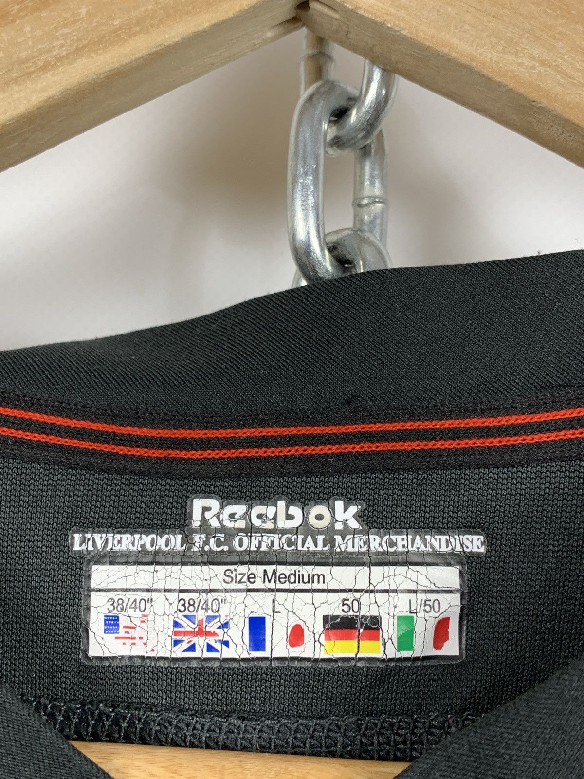 Reebok 2002 Vintage Reebok Liverpool Carlsberg Soccer Jersey Size US M / EU 48-50 / 2 - 15 Thumbnail