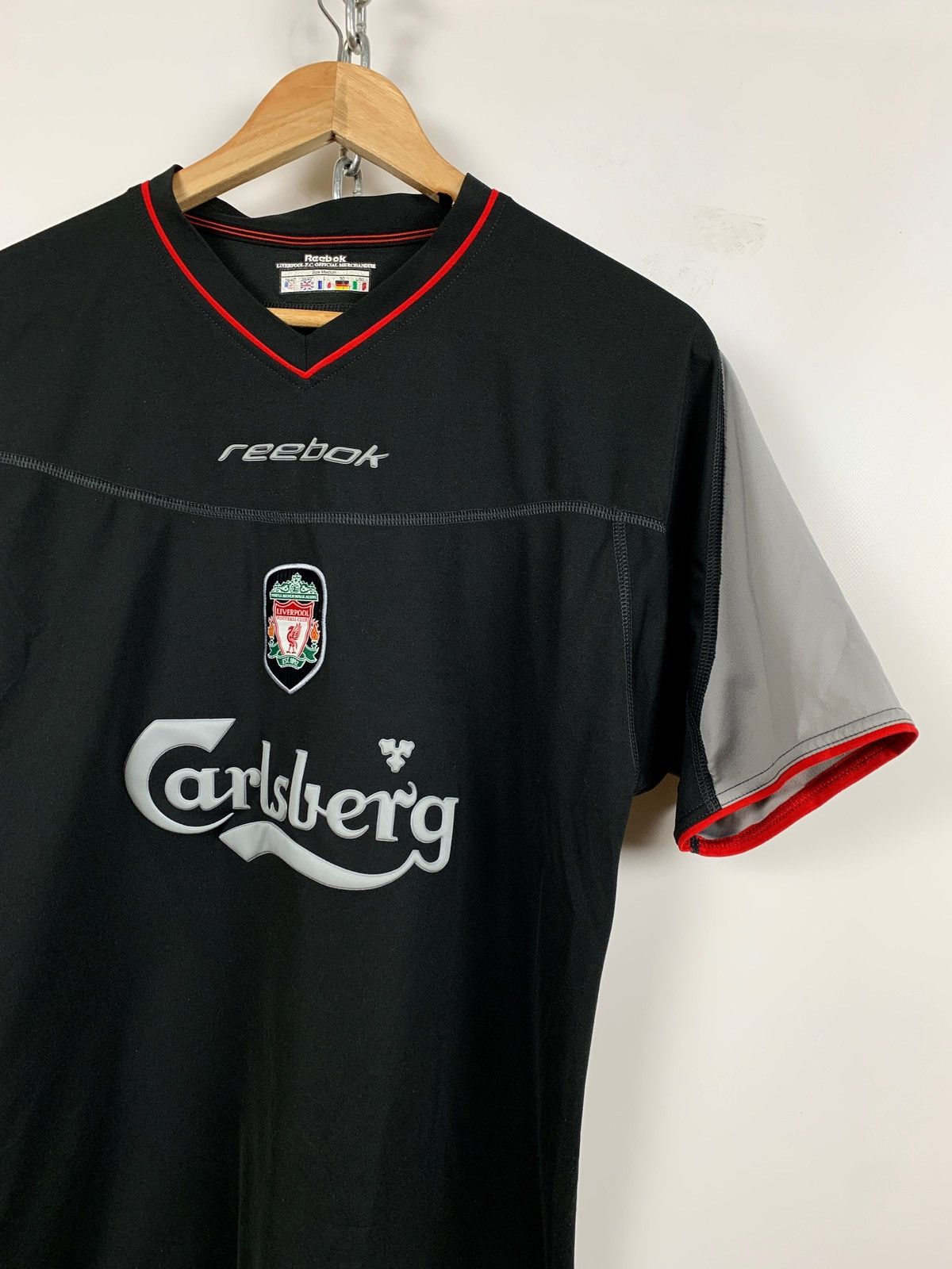 Reebok 2002 Vintage Reebok Liverpool Carlsberg Soccer Jersey Size US M / EU 48-50 / 2 - 4 Thumbnail