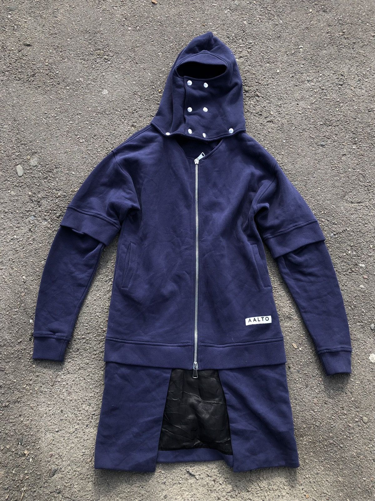 Designer Avant-garde ninja zip hoodie Rick owens style Size US M / EU 48-50 / 2 - 1 Thumbnail