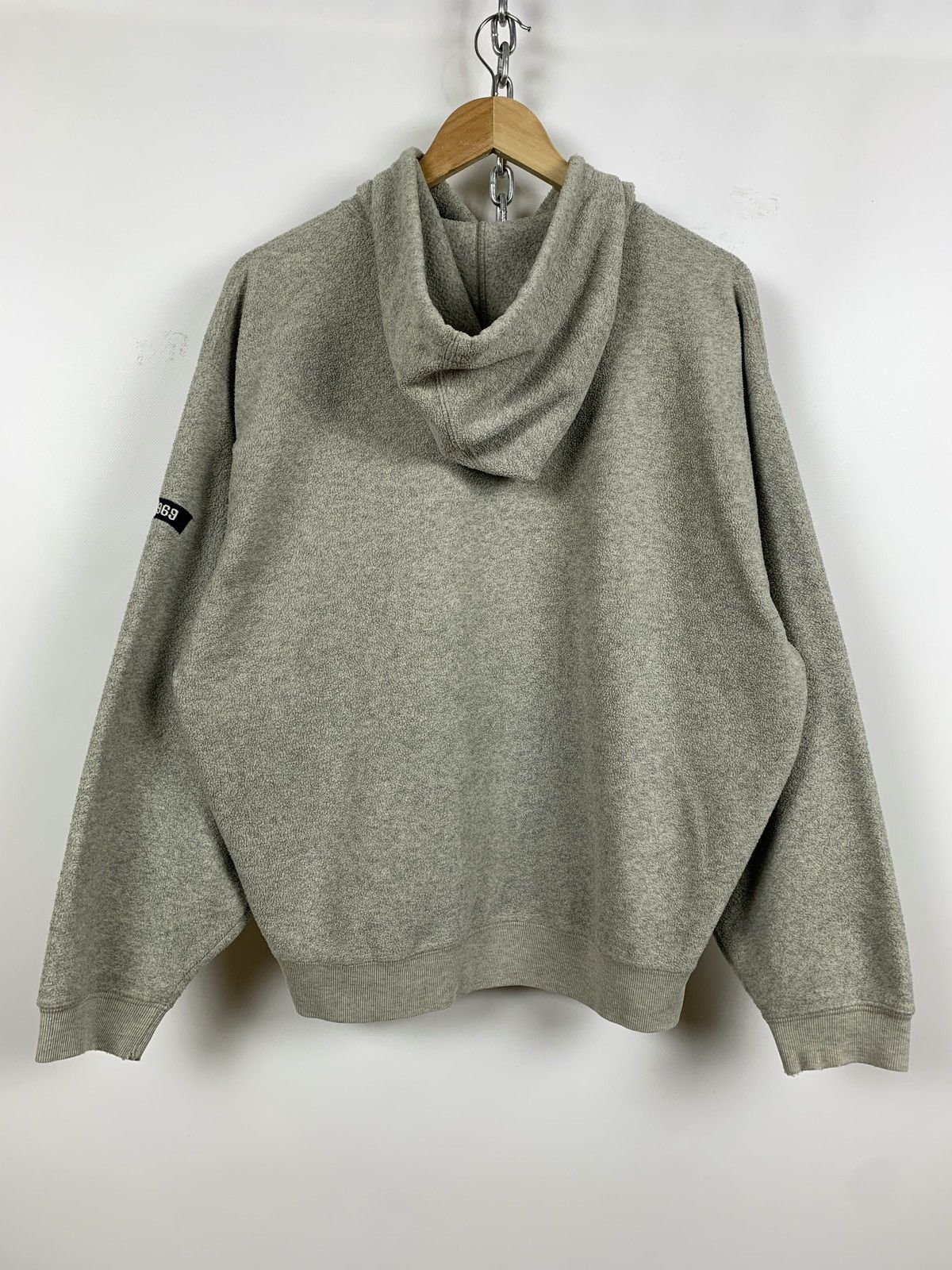 Gap Vintage GAP Oversized Big Logo Fleece Hoodie Made In Korea Size US S / EU 44-46 / 1 - 4 Thumbnail
