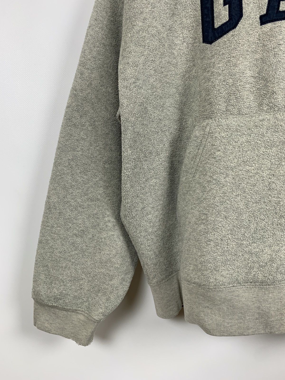 Gap Vintage GAP Oversized Big Logo Fleece Hoodie Made In Korea Size US S / EU 44-46 / 1 - 10 Thumbnail