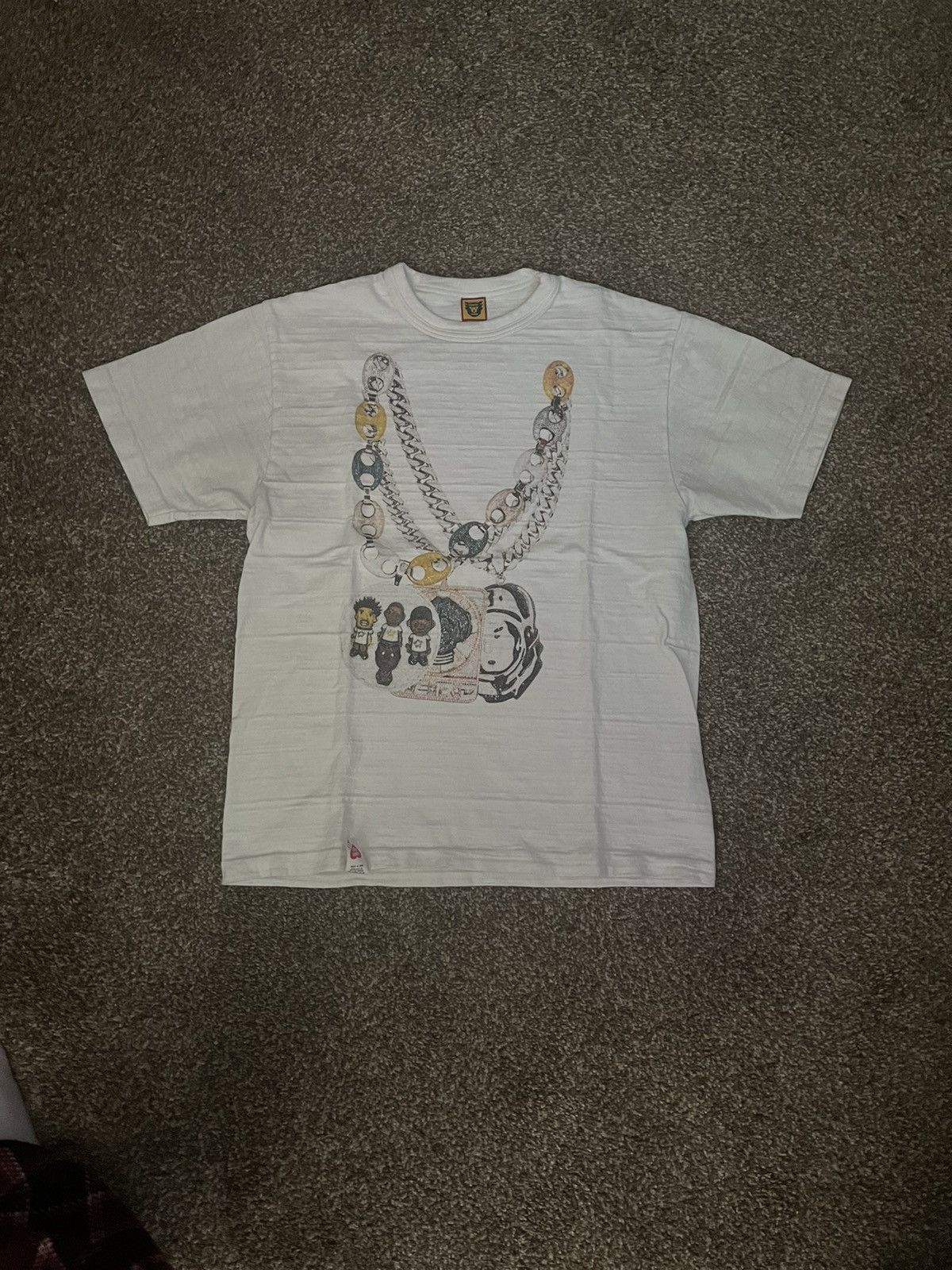 ※再出品 BBC x Human Made Chains T-Shirt SLUM LTD | Human Made x BBC Chain Tee White