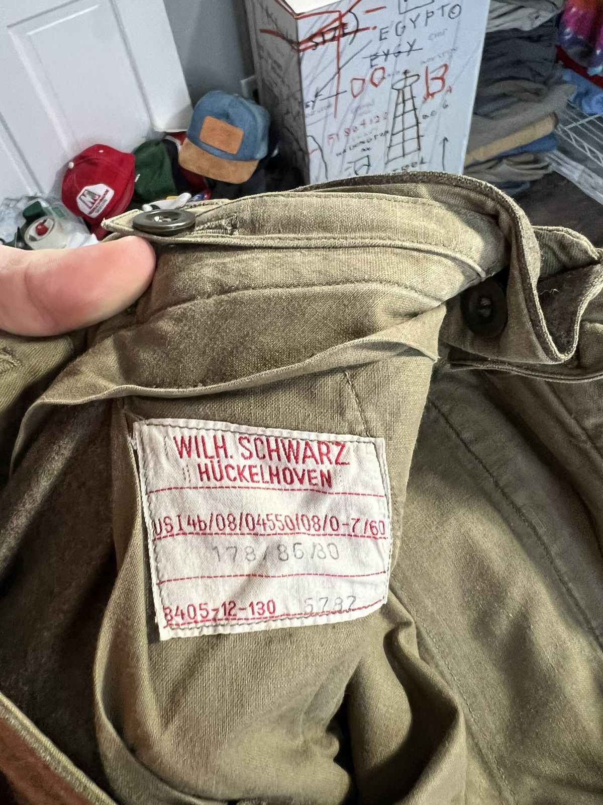Vintage Vintage Army Wool Pants Size US 30 / EU 46 - 9 Thumbnail