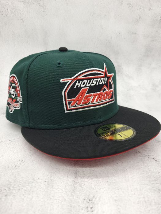 New Era 7 1/8 - Houston Astros Script 45th Watermelon Heineken Hat