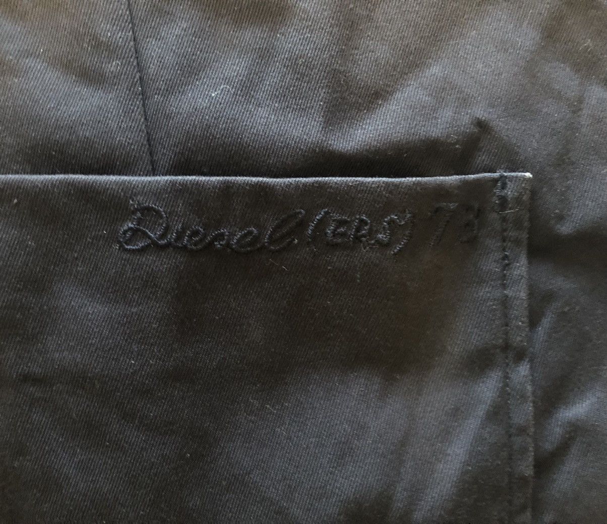 Diesel RARE VINTAGE DIESEL VARSTY JACKET BLAZER NAVY & WHITE DESIGN Size XS / US 0-2 / IT 36-38 - 8 Thumbnail