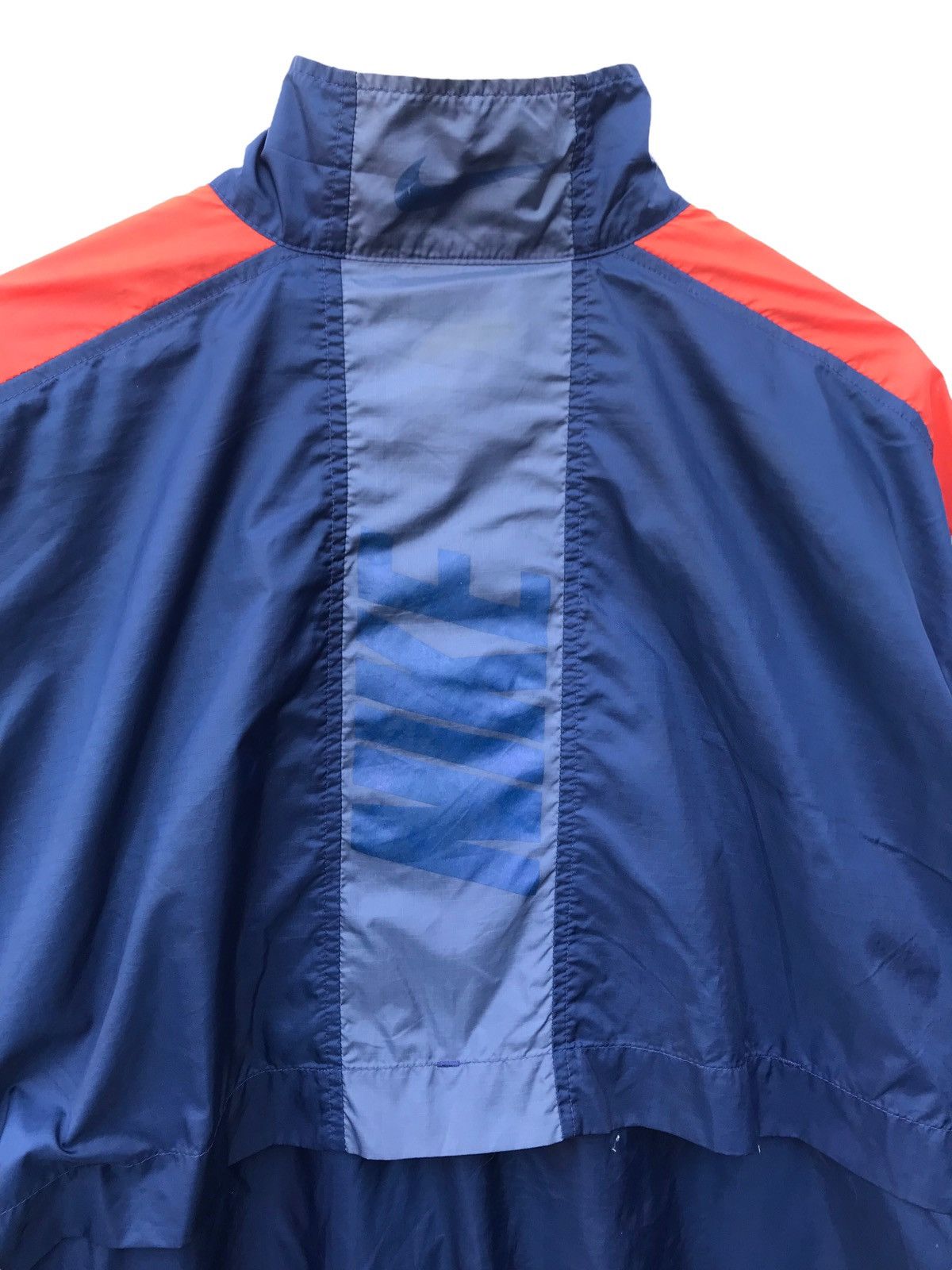 Nike Vintage 90s Nike Swoosh Windbreaker Jacket Size US L / EU 52-54 / 3 - 6 Thumbnail