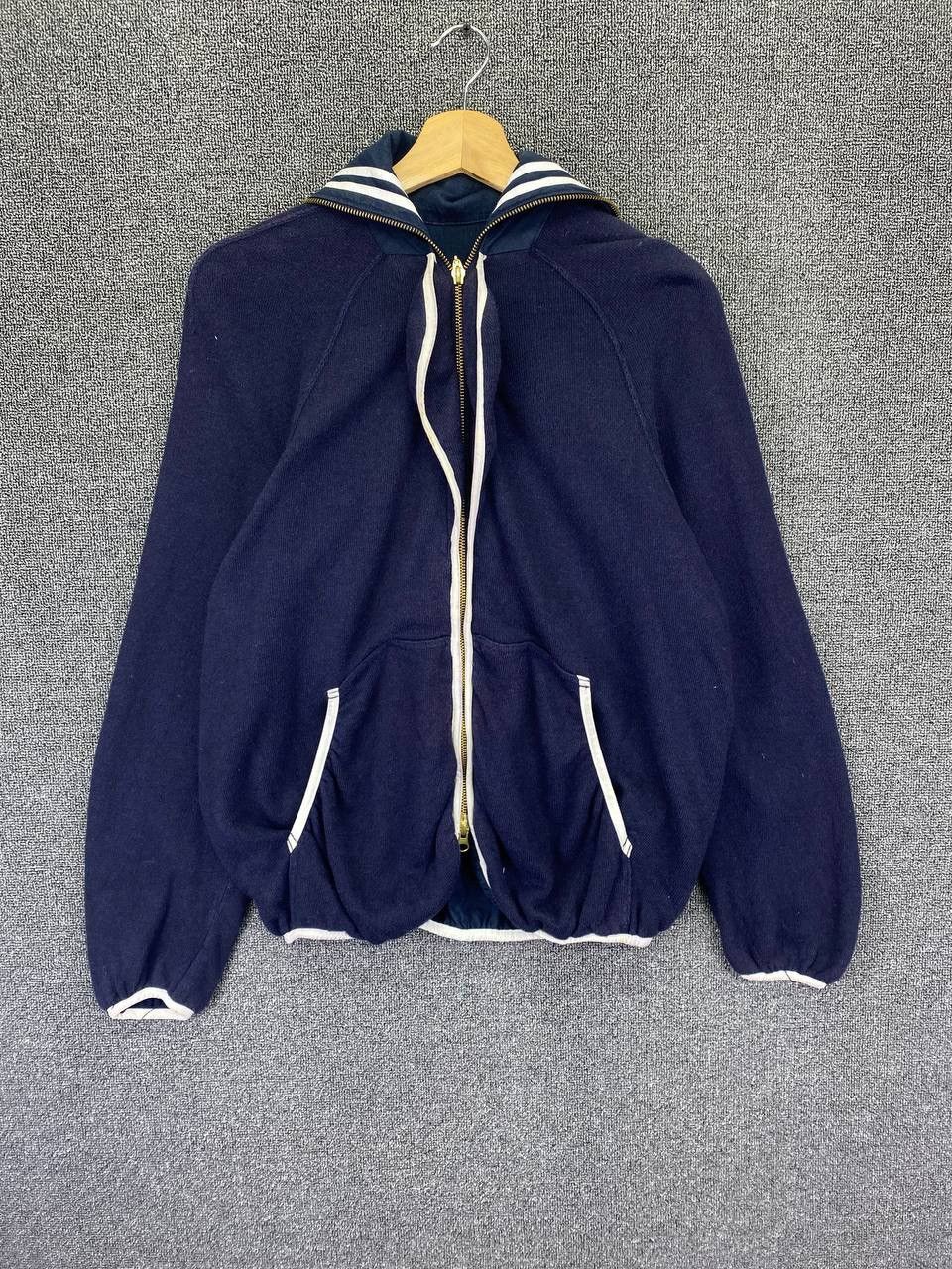 Issey Miyake Mercibeaucoup Issey Miyake Fully Hoodie Wool Sweater Jacket Size M / US 6-8 / IT 42-44 - 1 Thumbnail