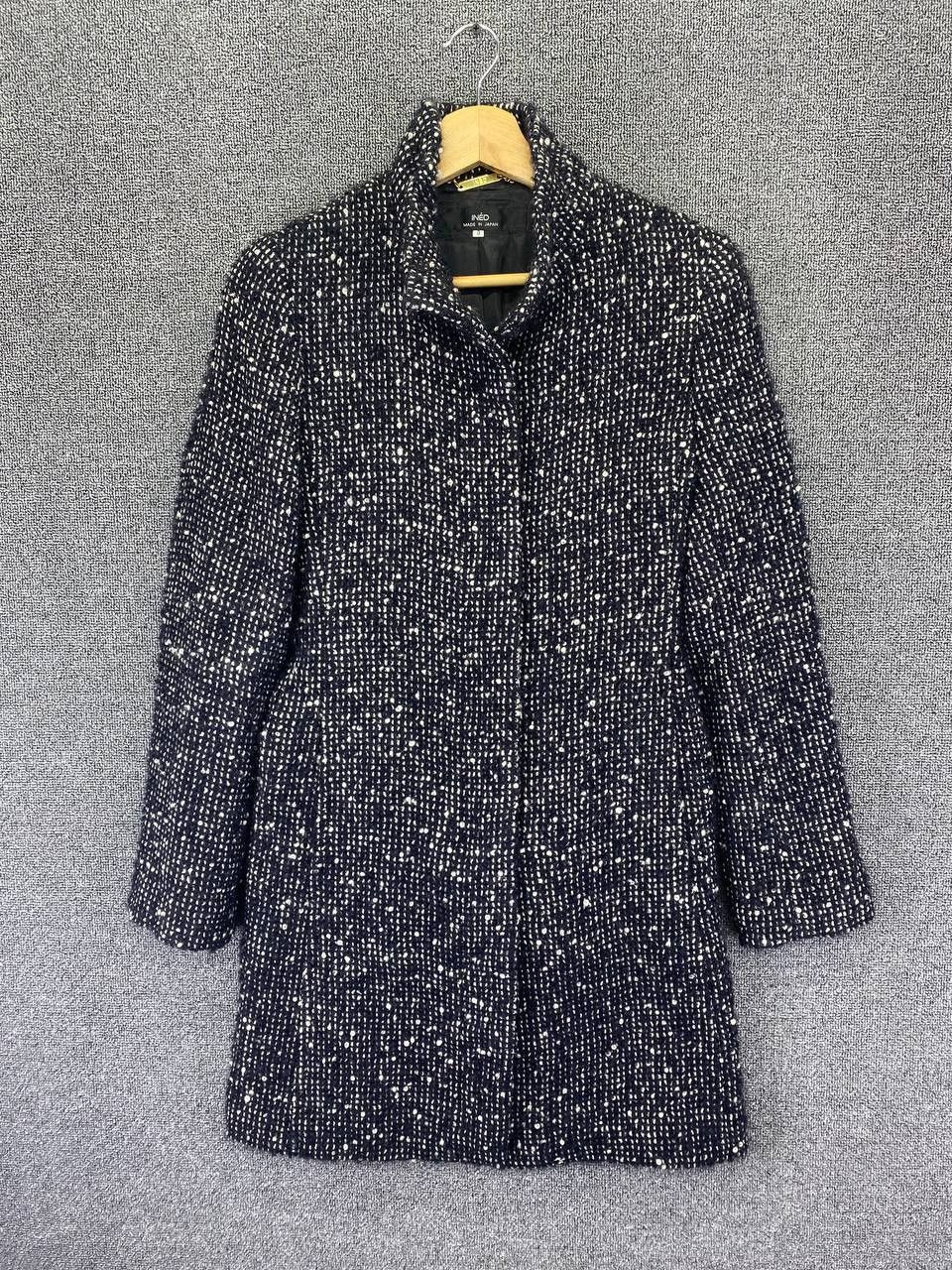 Yohji Yamamoto Ined By Yohji Yamamoto Knitted Belted Long Coats Jacket Size S / US 4 / IT 40 - 2 Thumbnail