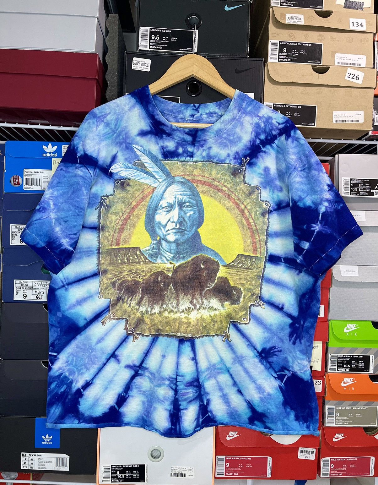 Vintage Tie Dye Indian tee