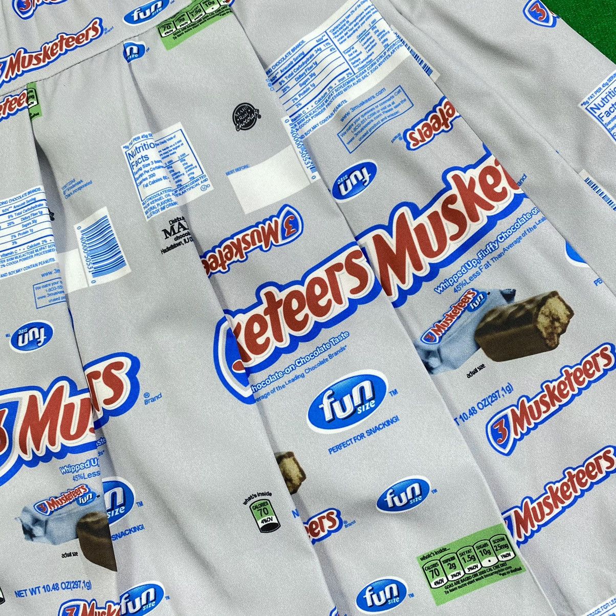 Vintage Vintage 3 musketeers chocolate mini skir t Size 27" / US 4 / IT 40 - 3 Thumbnail