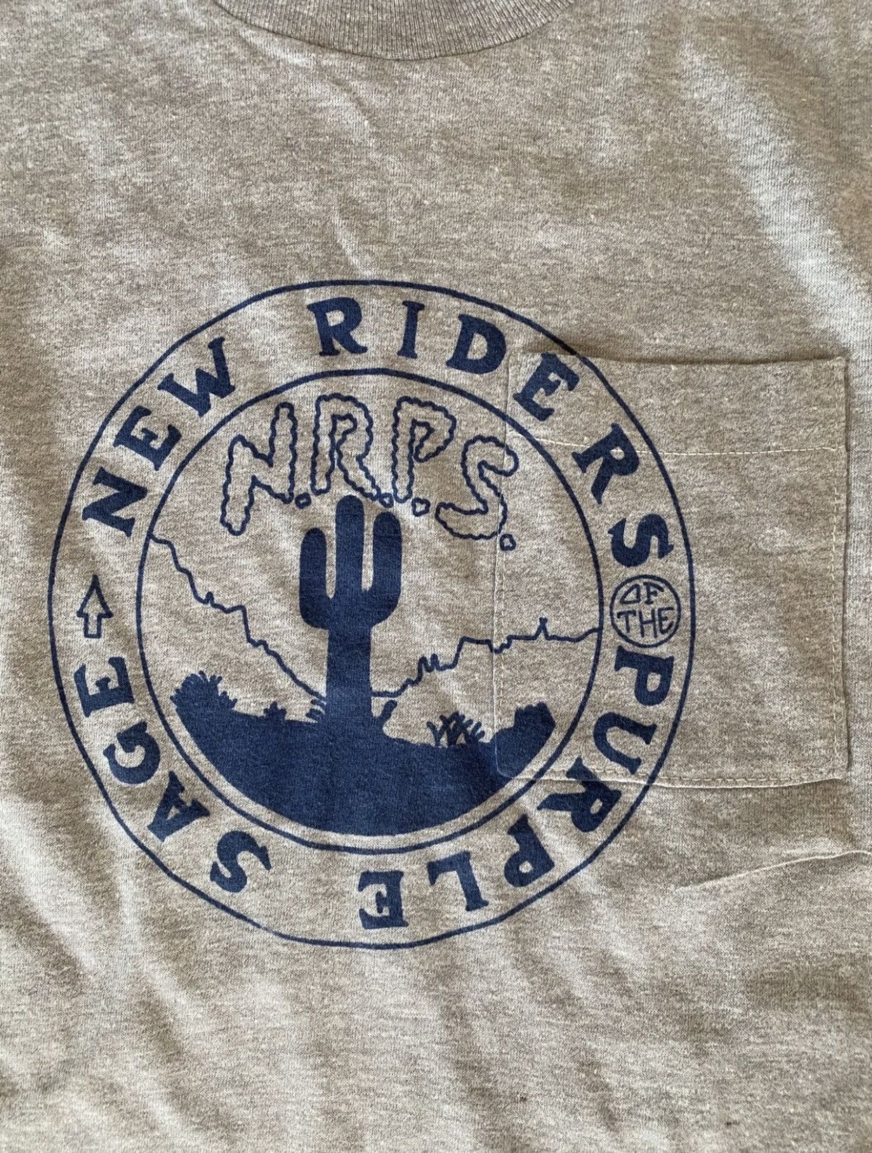 Band Tees × Vintage New Riders Purple Sage vtg single stitch tank ...