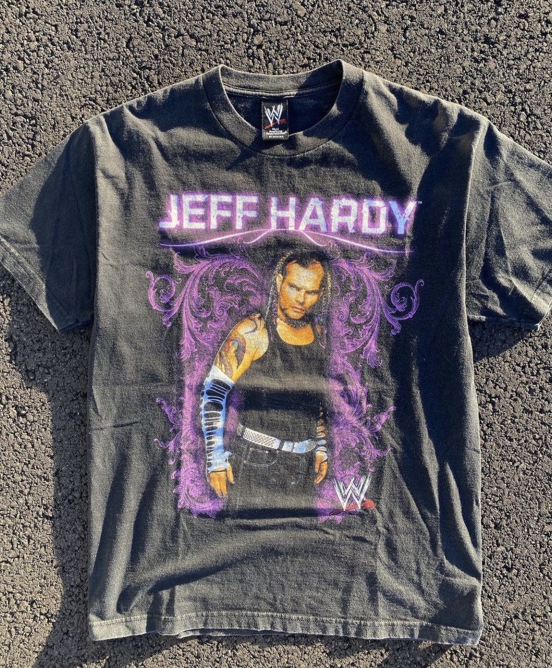 Streetwear × Vintage × WWF Vintage WWE Jeff Hardy shirt. | Grailed