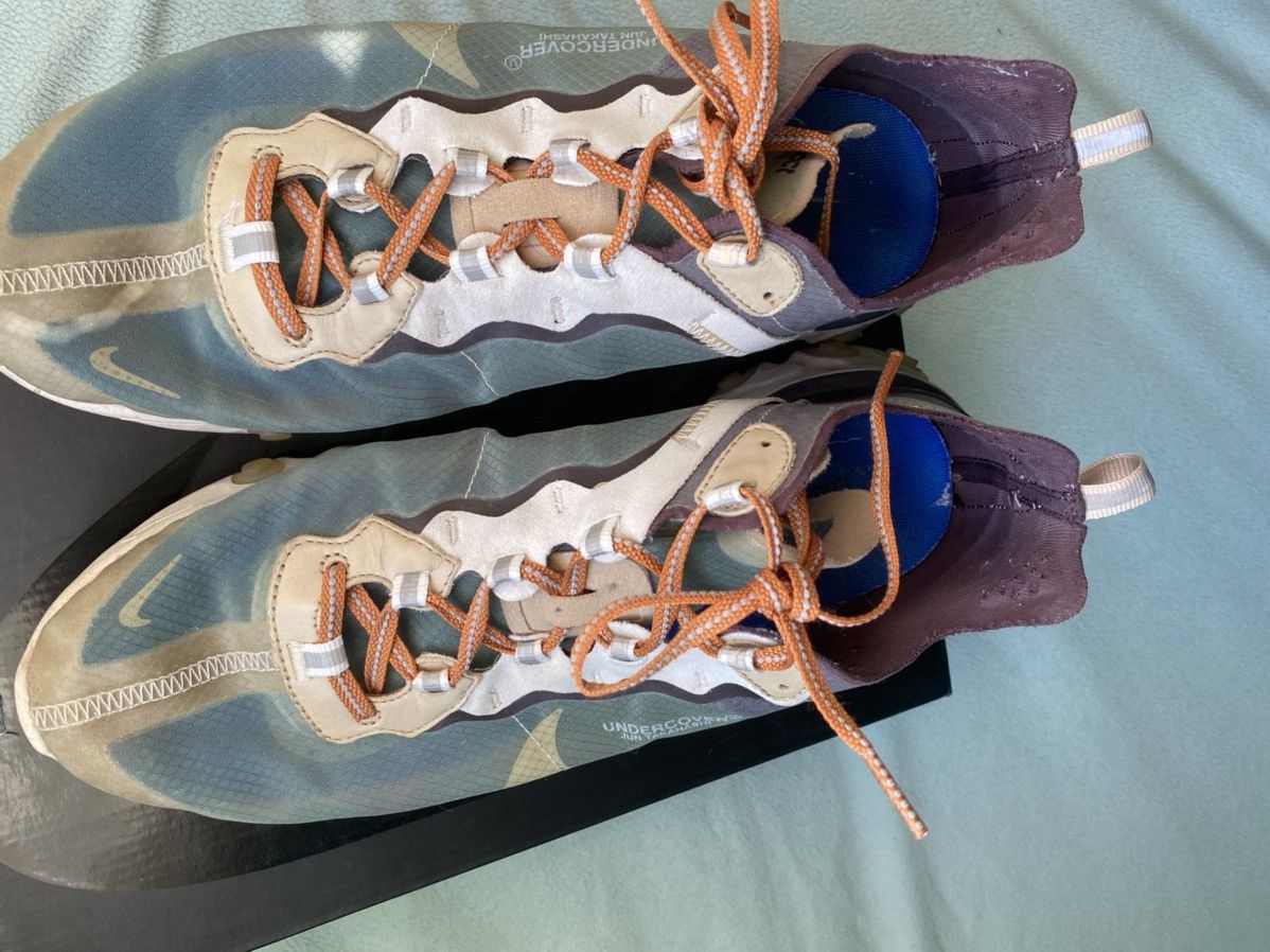 Nike × Undercover Undercover x React Element 87 Green Mist 2018 Size US 10.5 / EU 43-44 - 4 Thumbnail