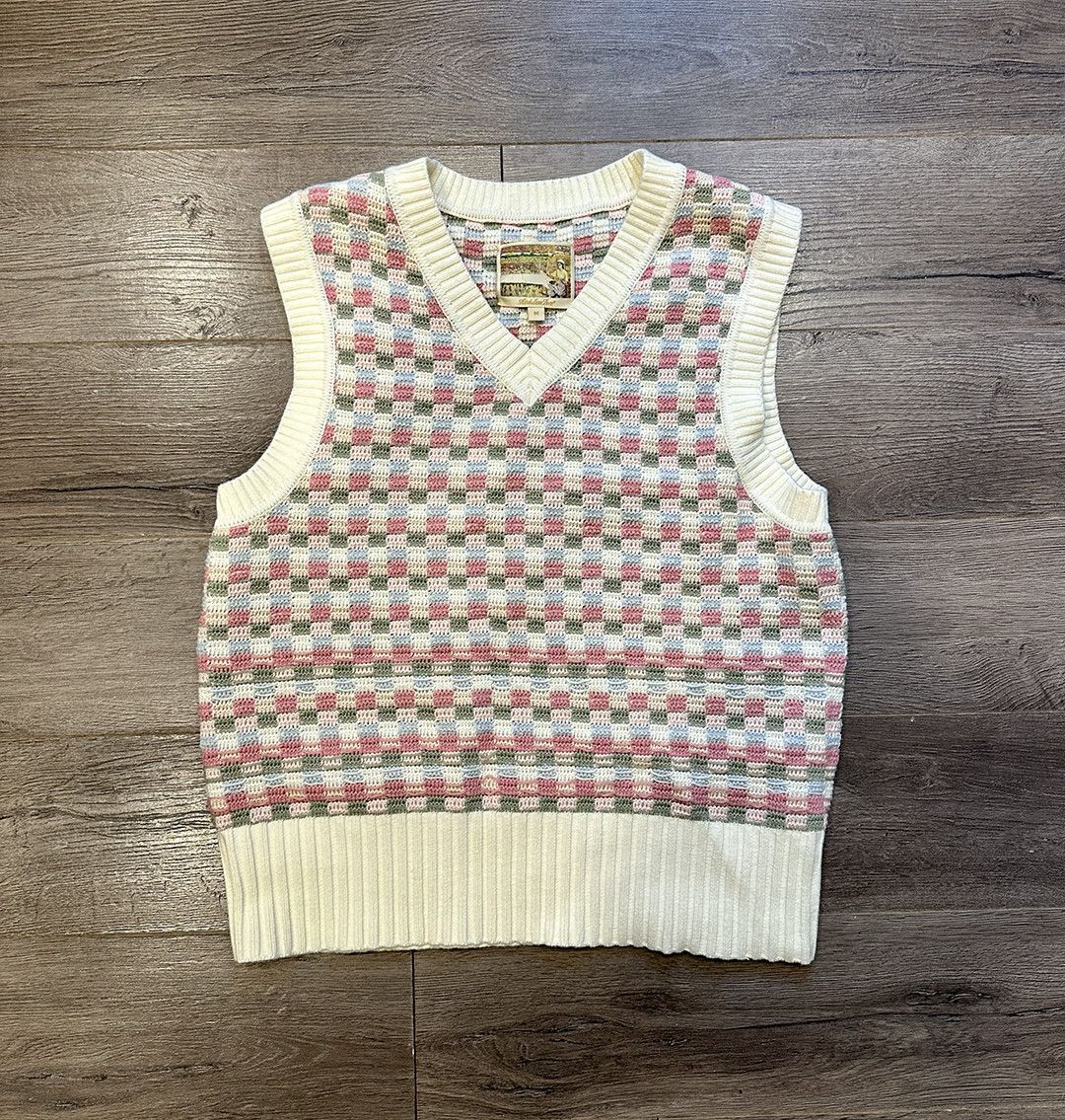Aime Leon Dore Aime Leon Dore Crochet Sweater Vest | Grailed