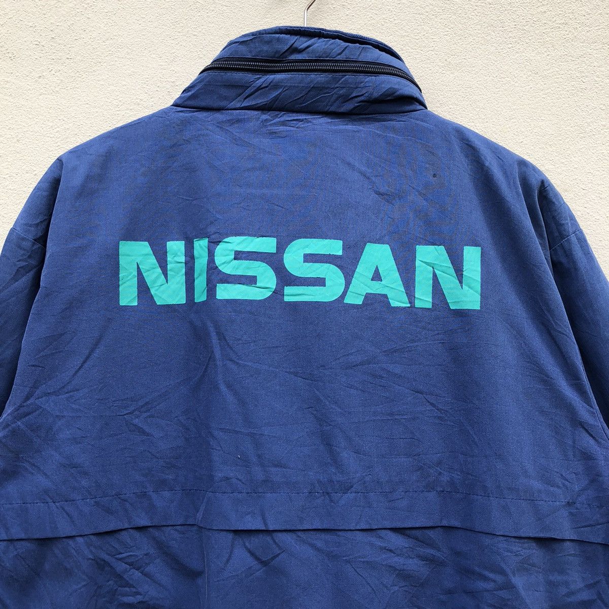 Japanese Brand × Vintage Vintage NISSAN WITH HIDDEN HOODIE RACING Jacket Size US L / EU 52-54 / 3 - 2 Thumbnail