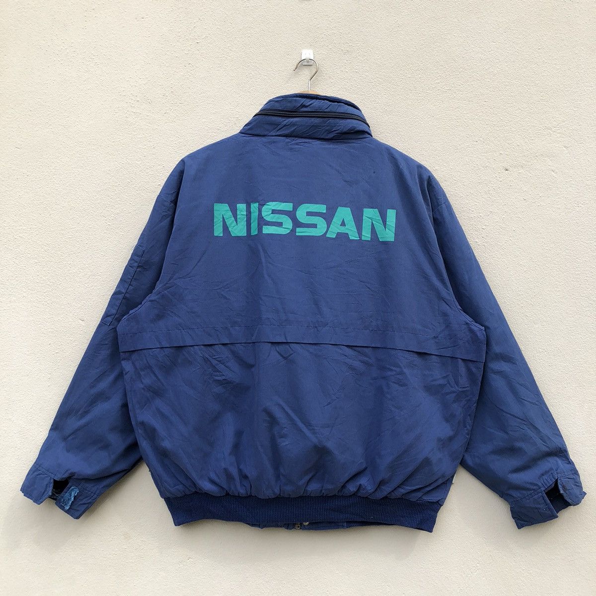 Japanese Brand × Vintage Vintage NISSAN WITH HIDDEN HOODIE RACING Jacket Size US L / EU 52-54 / 3 - 1 Thumbnail