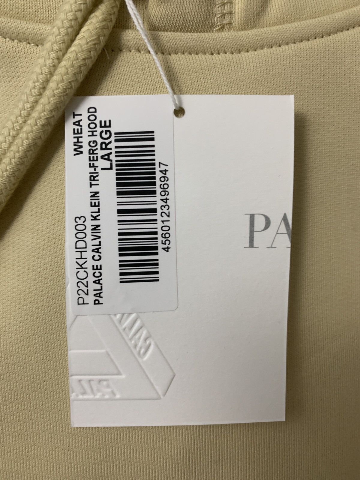 Calvin Klein × Palace Palace x Calvin Klein Tri Ferg Hoodie Wheat Size US L / EU 52-54 / 3 - 7 Thumbnail