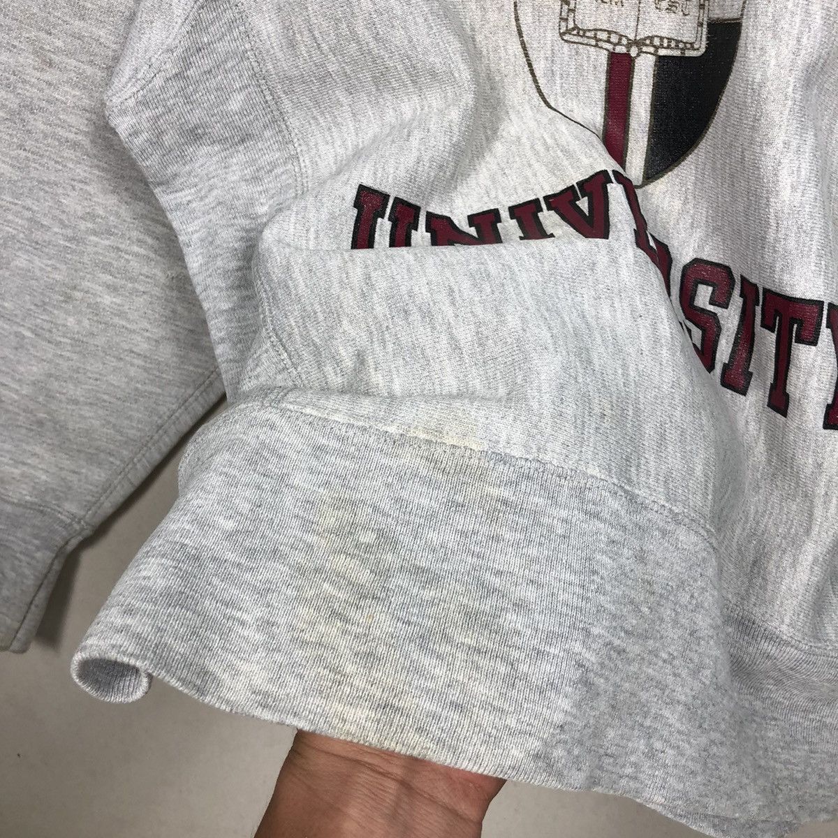 Champion × Vintage Vintage 90s Champion Reverse Weave Catholic University Size US M / EU 48-50 / 2 - 11 Thumbnail