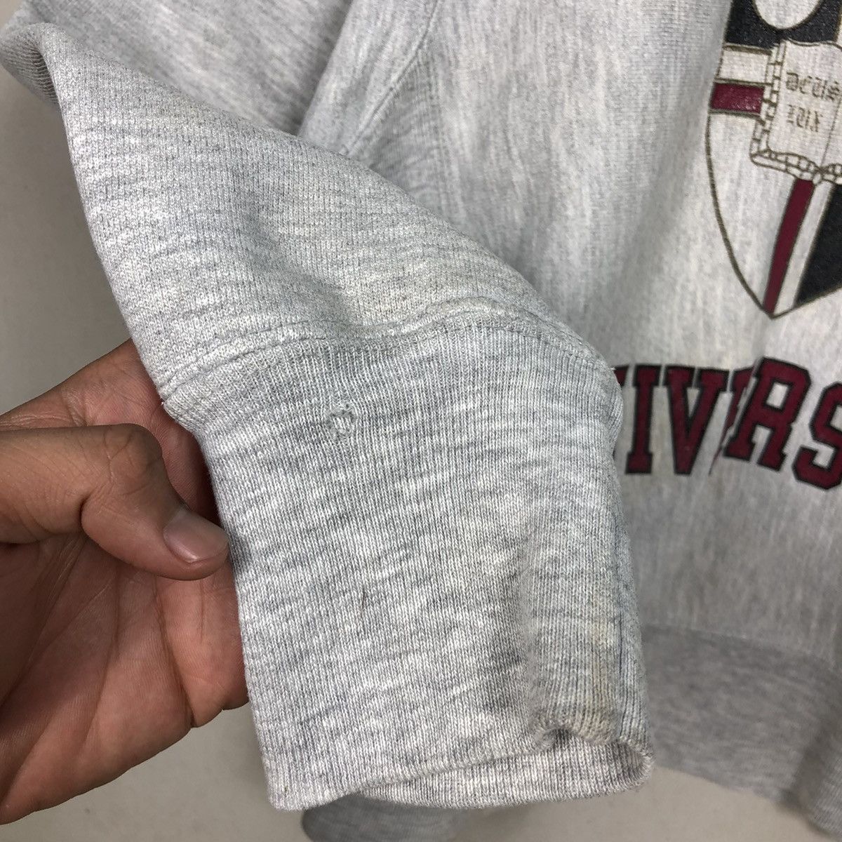 Champion × Vintage Vintage 90s Champion Reverse Weave Catholic University Size US M / EU 48-50 / 2 - 9 Thumbnail