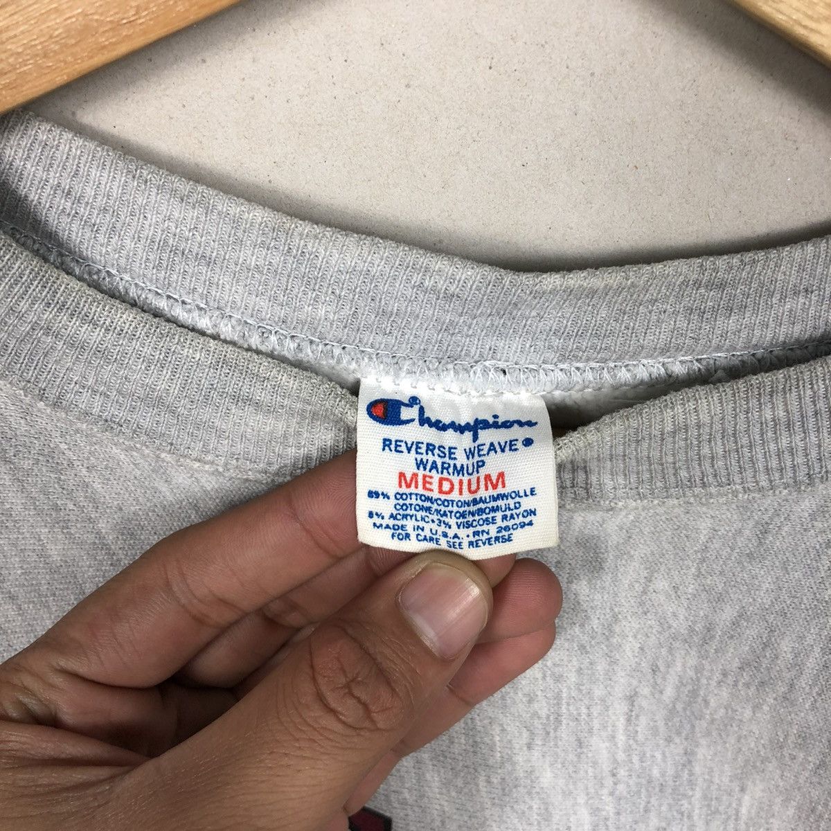 Champion × Vintage Vintage 90s Champion Reverse Weave Catholic University Size US M / EU 48-50 / 2 - 13 Thumbnail