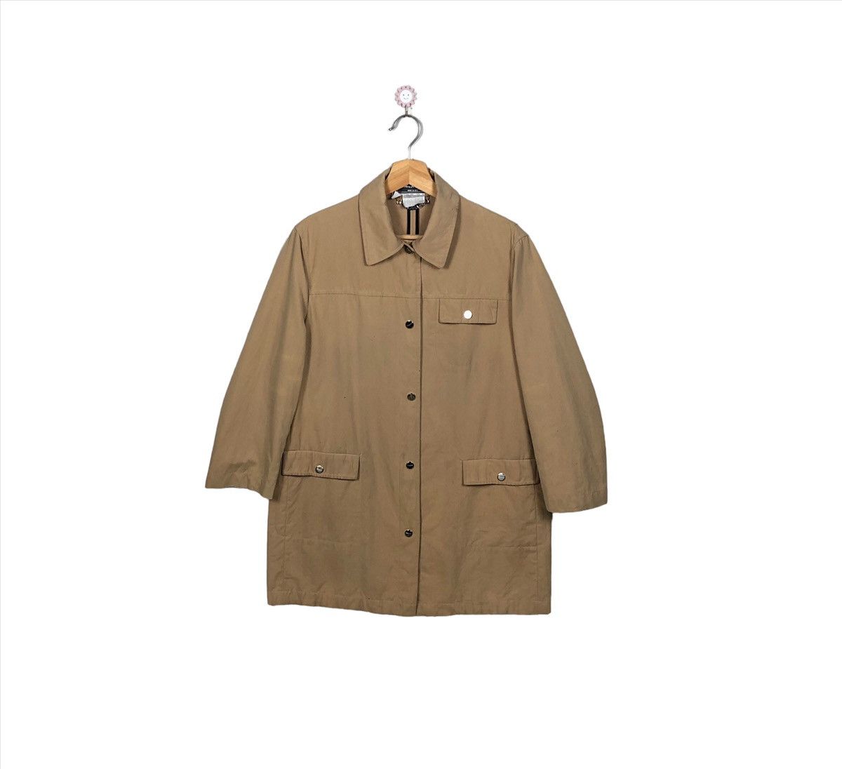 Salvatore Ferragamo Salvatore Ferragamo Monogram Inside Trench Jacket Size US M / EU 48-50 / 2 - 1 Thumbnail