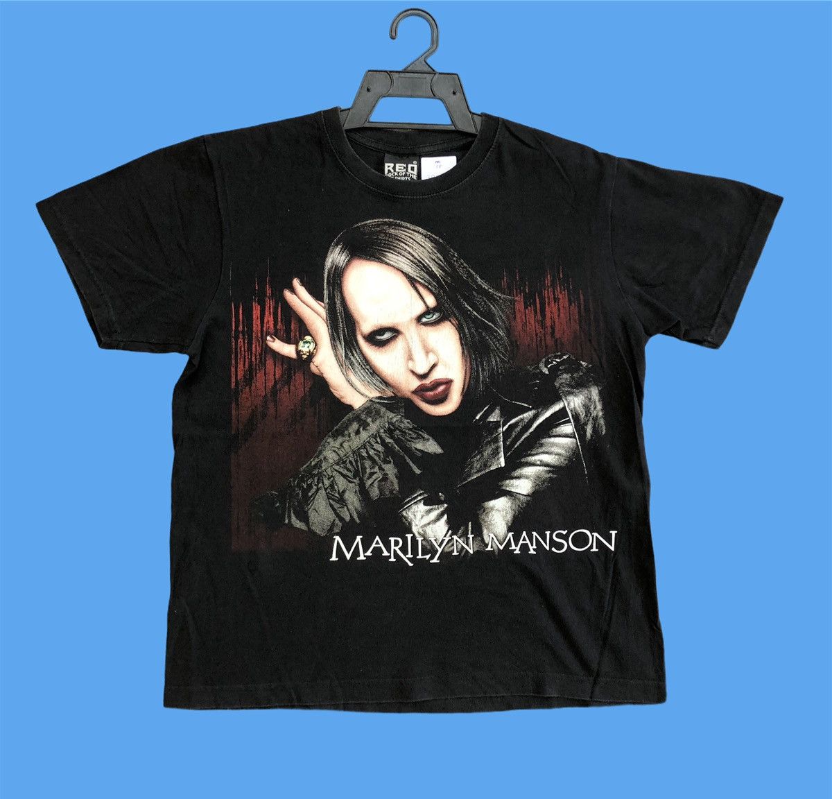 Vintage Bootleg Marilyn Manson Band T Shirt Medium Size