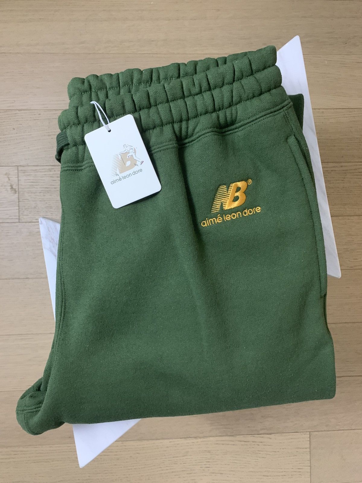 Aime Leon Dore × New Balance Aime Leon Dore x New Balance 993 Fleece Sweatpants FW21 Size US 32 / EU 48 - 4 Thumbnail