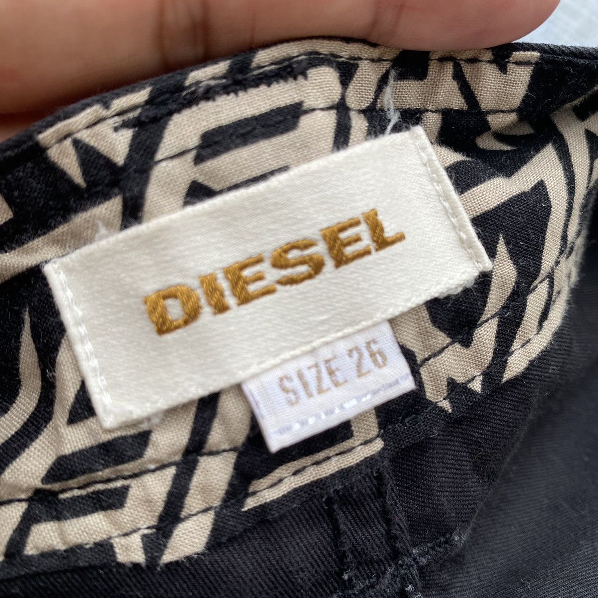 Diesel black short Size 28" / US 6 / IT 42 - 6 Thumbnail