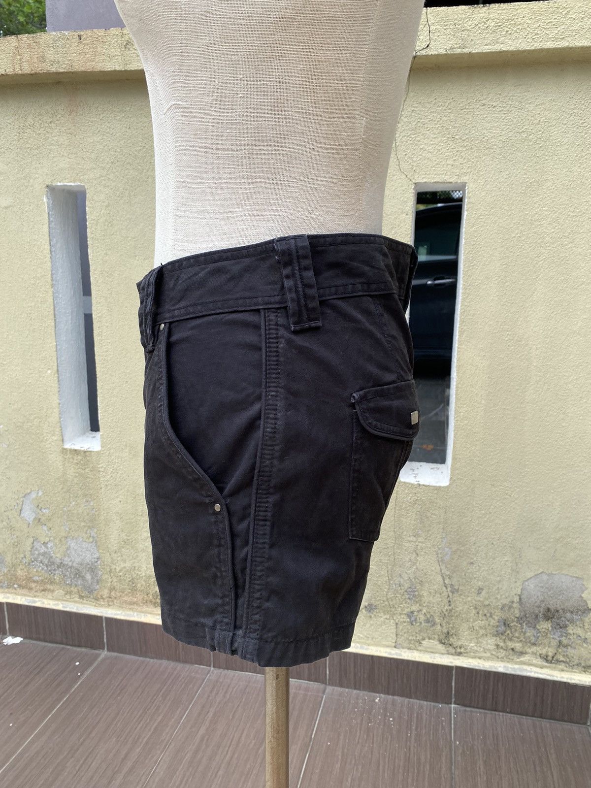 Diesel black short Size 28" / US 6 / IT 42 - 10 Thumbnail