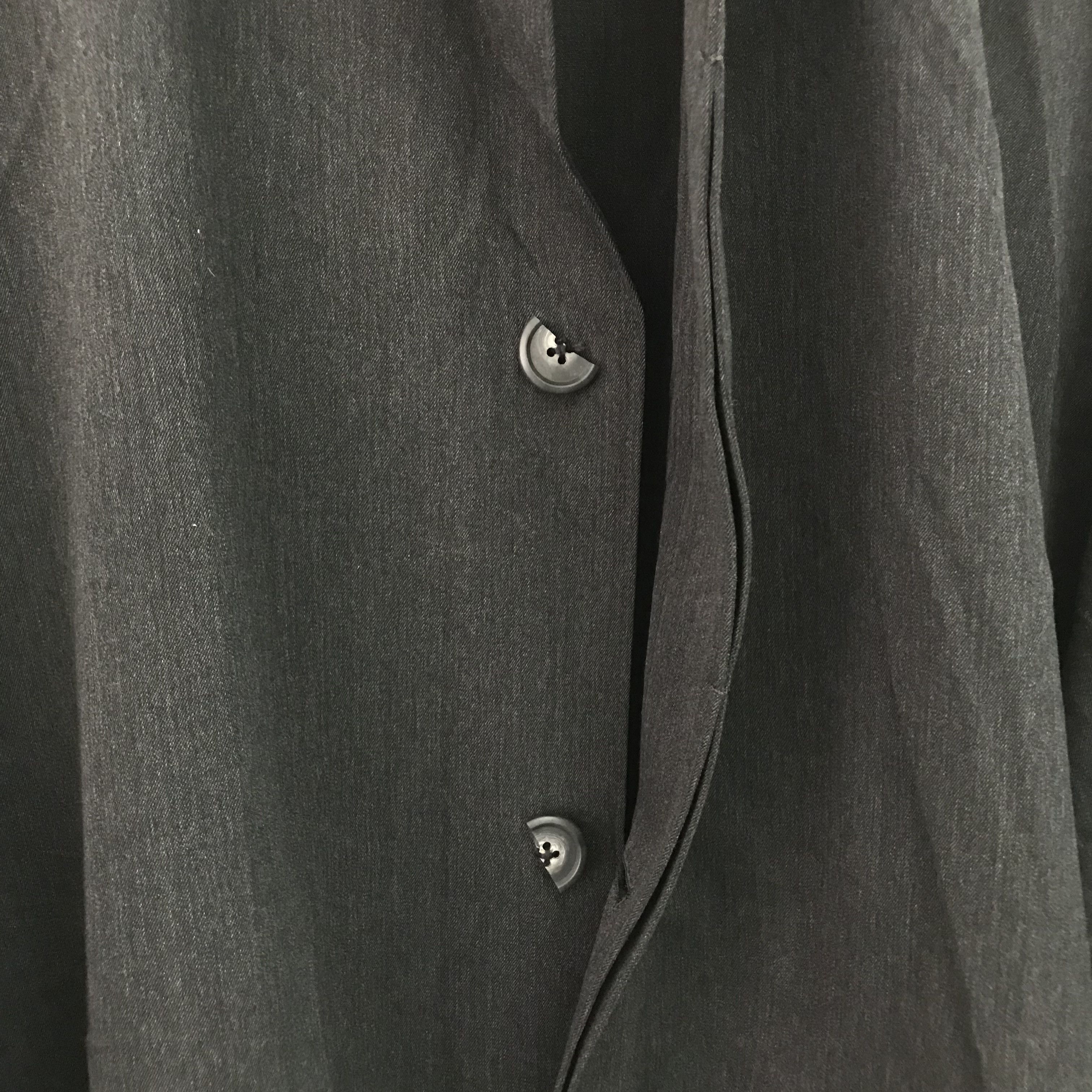 Yohji Yamamoto Vintage Y's For Men Yohji Yamamoto Trench Long Coat Fashion Size US XXL / EU 58 / 5 - 8 Thumbnail