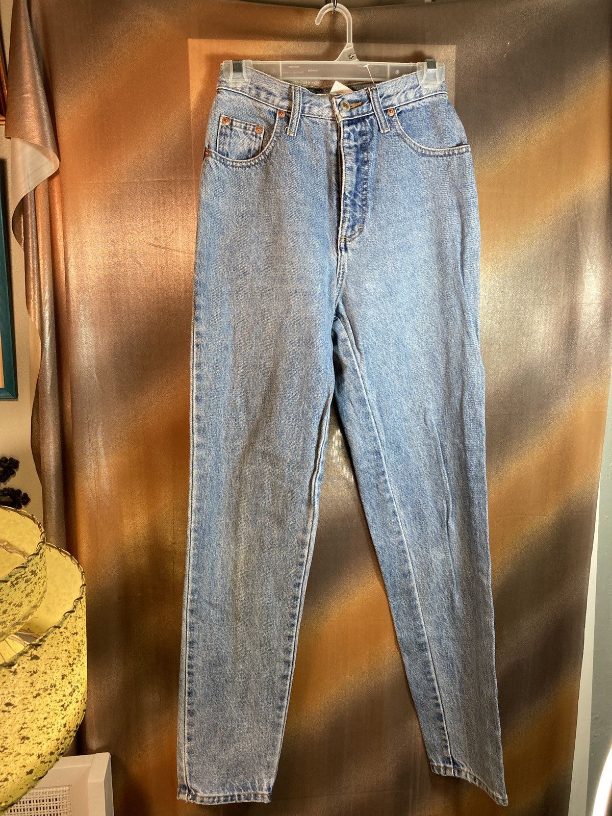 Vintage E.n.u.f. Internationale 90’s light blue jeans. b5
