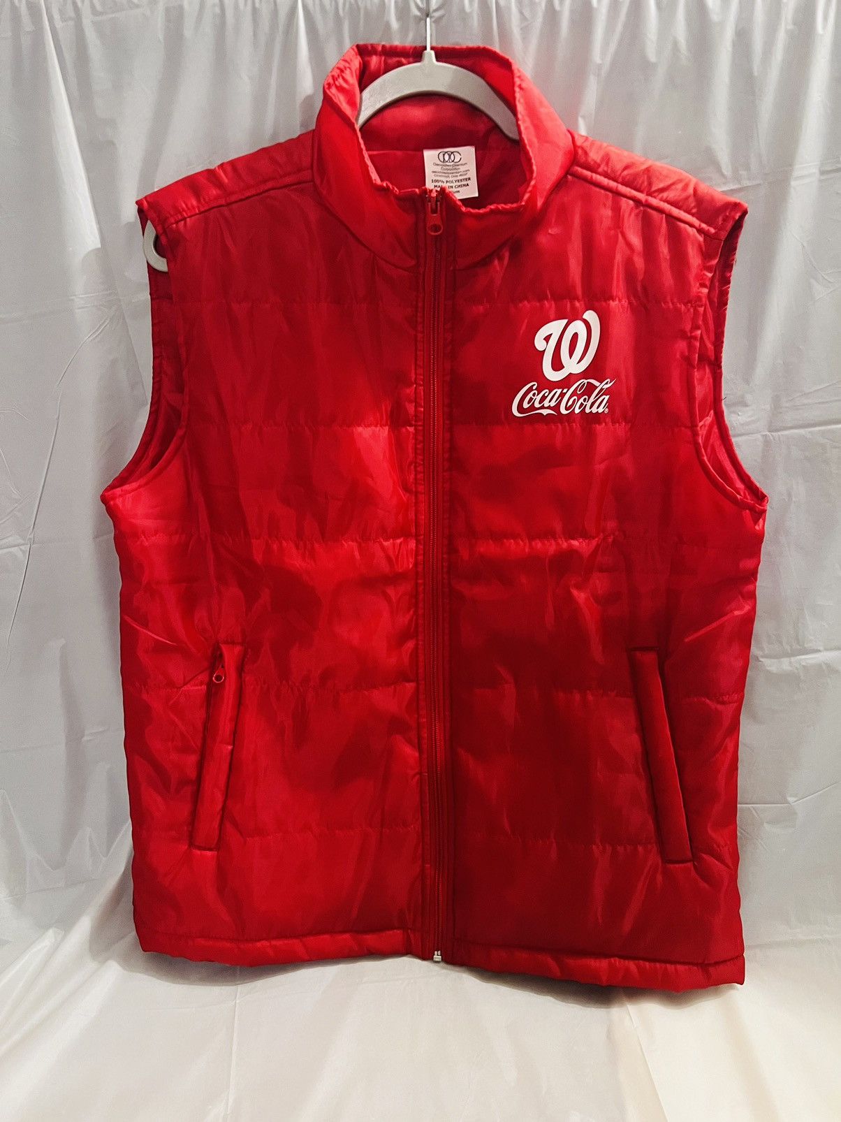 Coca Cola × MLB Vintage Washington Nationals / Coca-Cola Men’s Vest Size US M / EU 48-50 / 2 - 1 Thumbnail