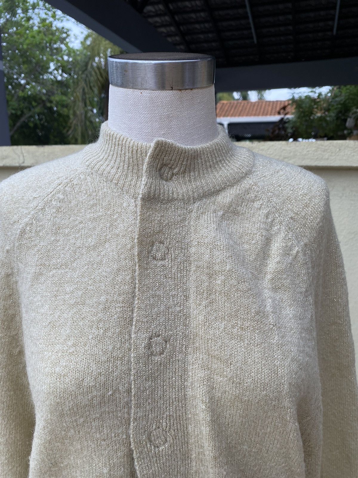 Issey Miyake mix mohair cardigan Size M / US 6-8 / IT 42-44 - 2 Thumbnail