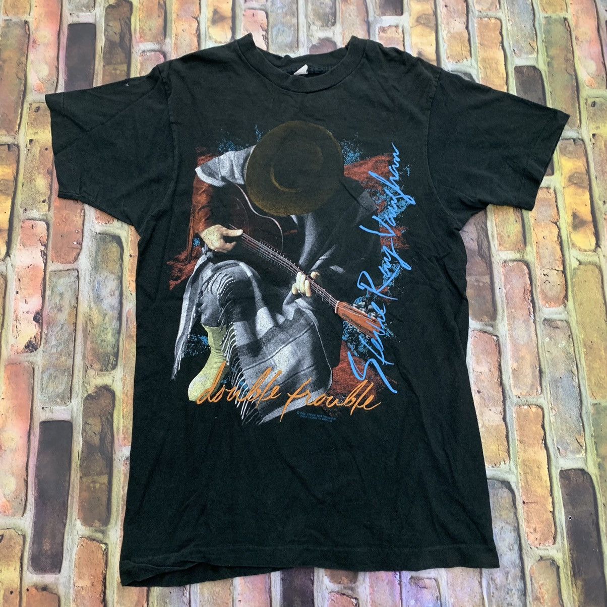 Band Tees × Brockum × Vintage Vintage Stevie Ray Vaughan tee Size US M / EU 48-50 / 2 - 1 Thumbnail