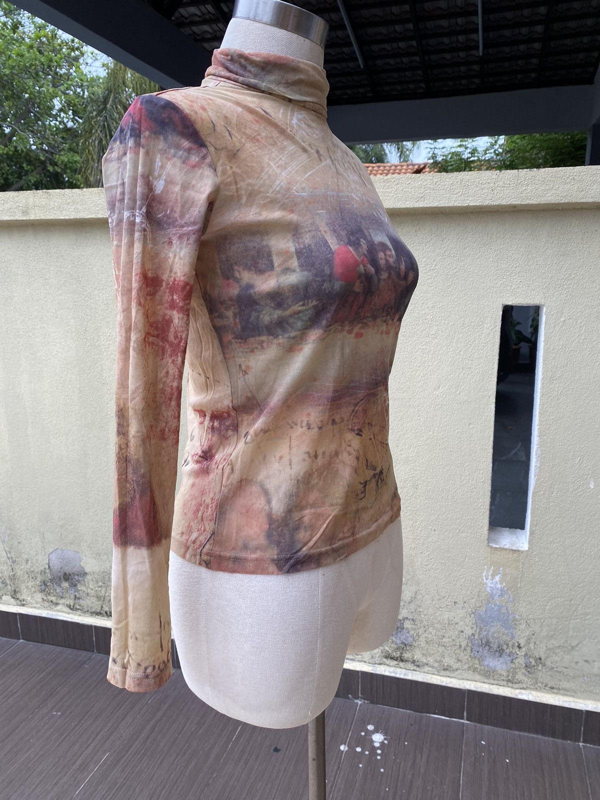 Vintage the last supper mesh Size S / US 4 / IT 40 - 4 Thumbnail