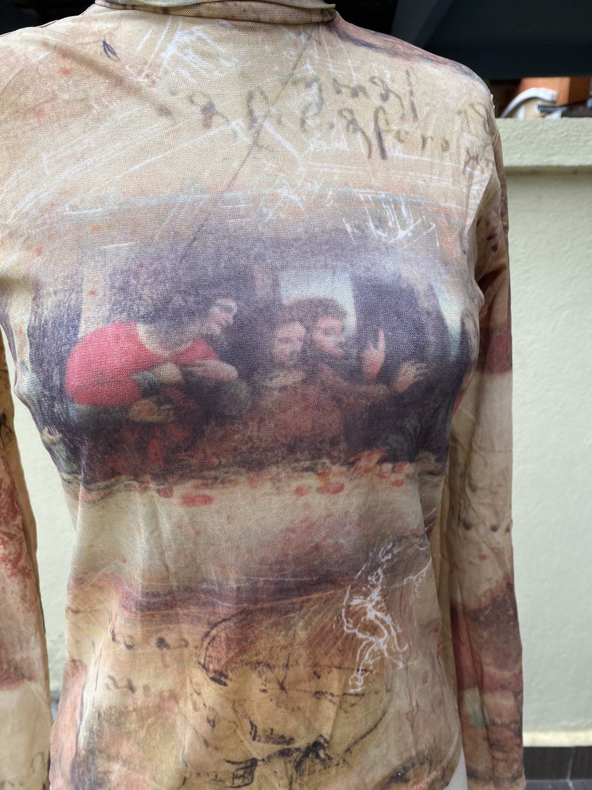 Vintage the last supper mesh Size S / US 4 / IT 40 - 5 Thumbnail
